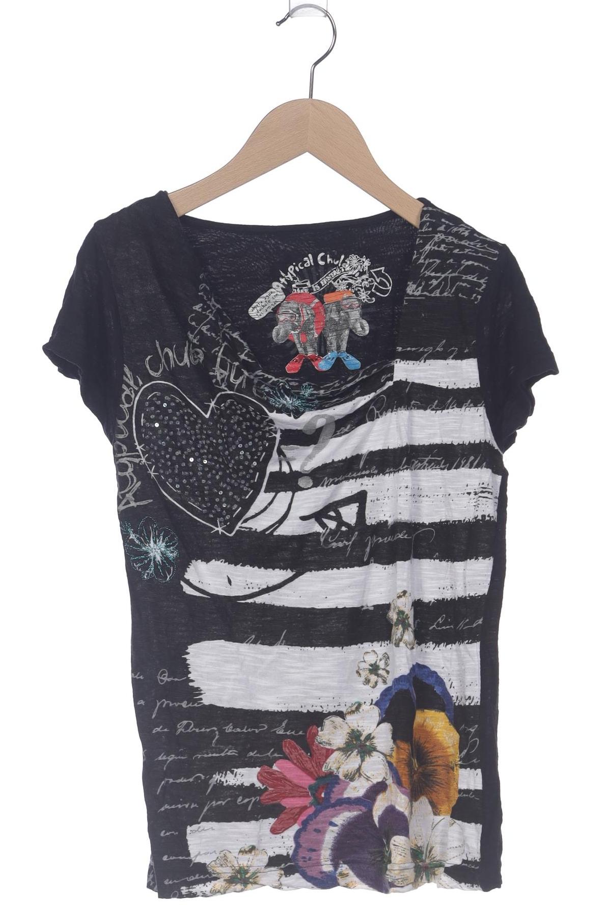 

Desigual Damen T-Shirt, schwarz, Gr. 36