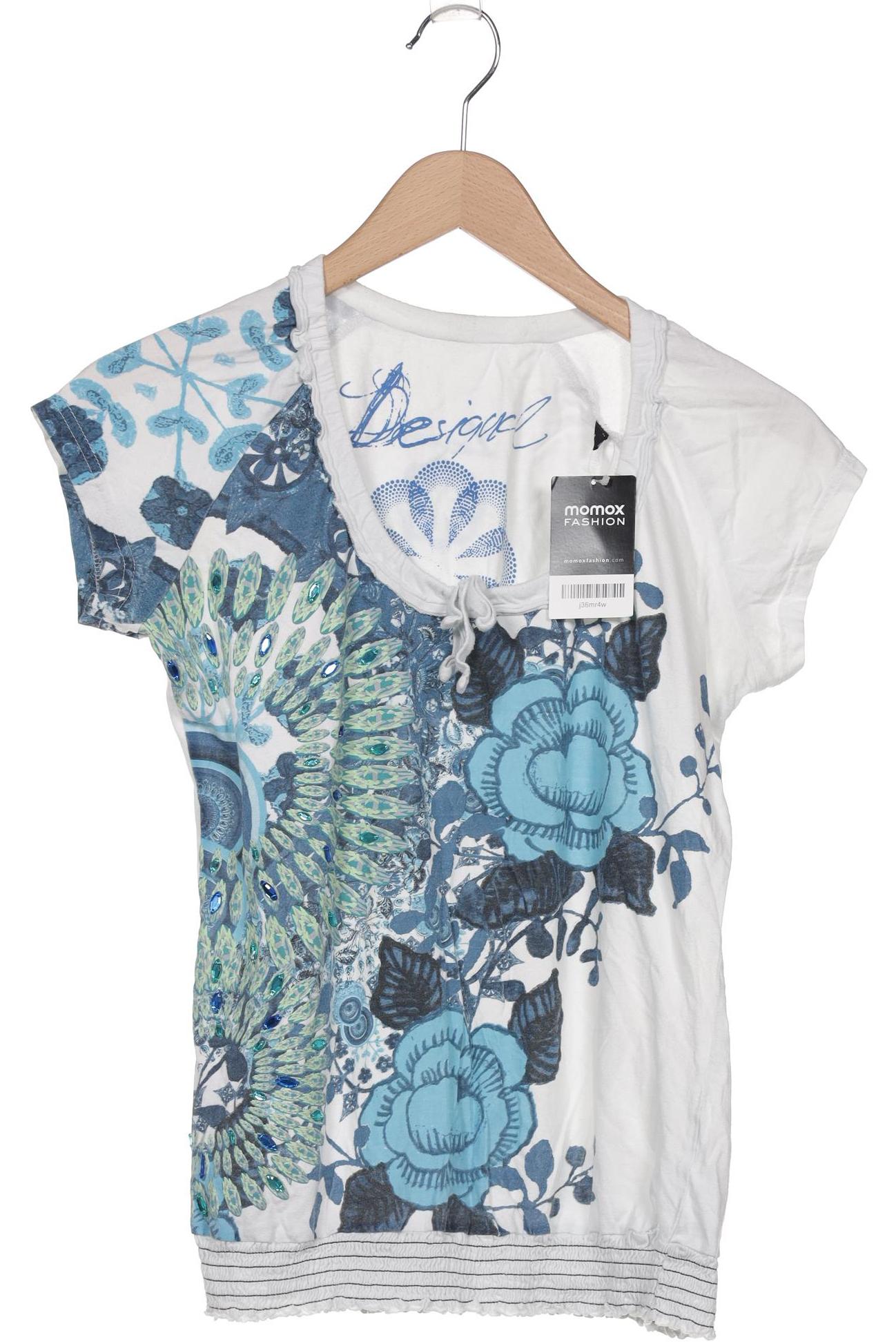 

Desigual Damen T-Shirt, blau, Gr. 42