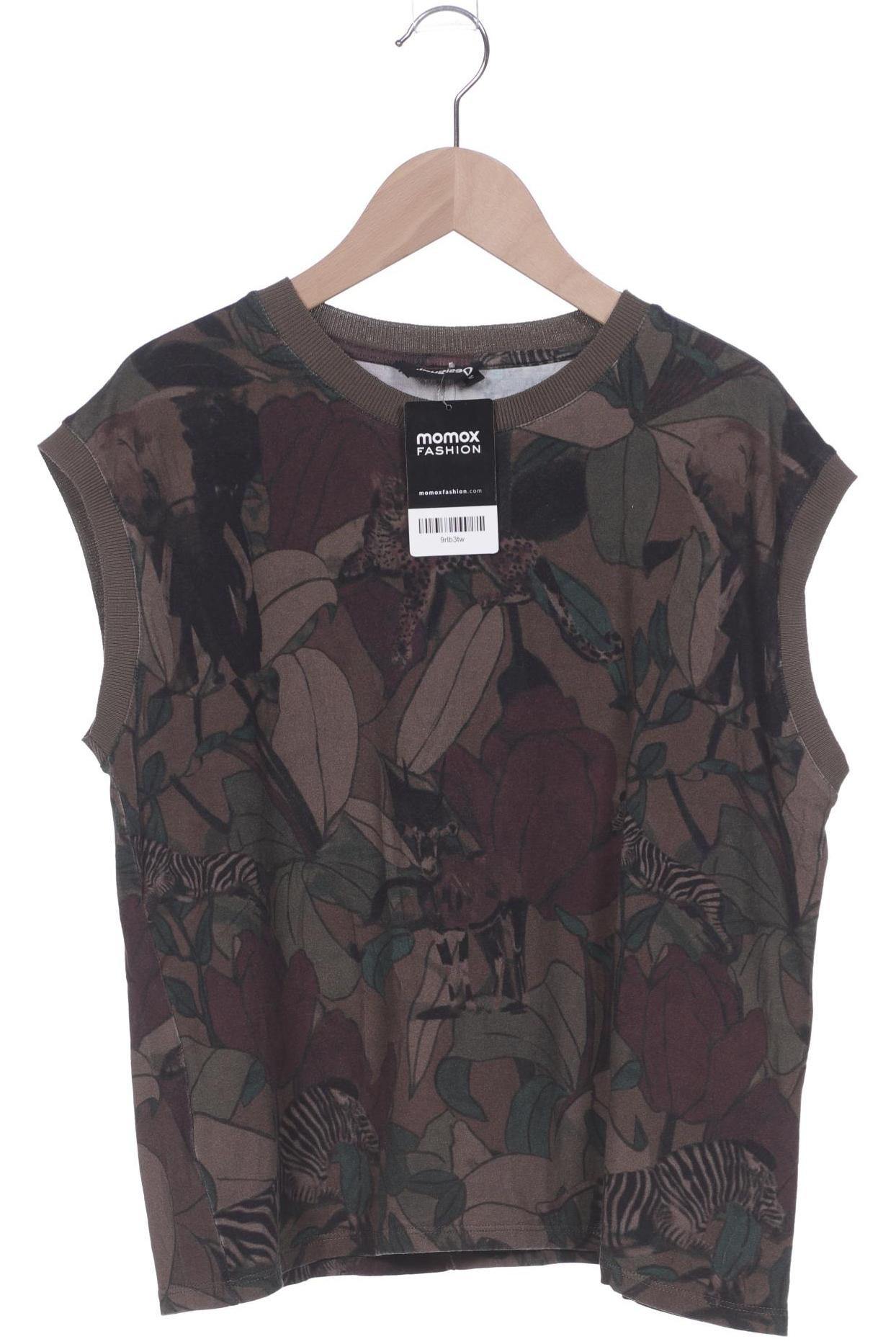 

Desigual Damen T-Shirt, braun, Gr. 38