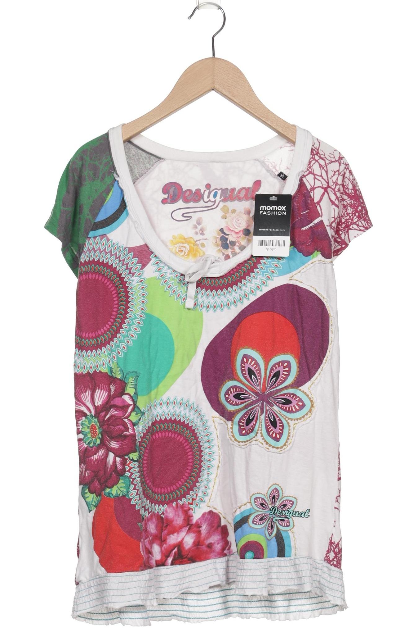 

Desigual Damen T-Shirt, mehrfarbig, Gr. 44