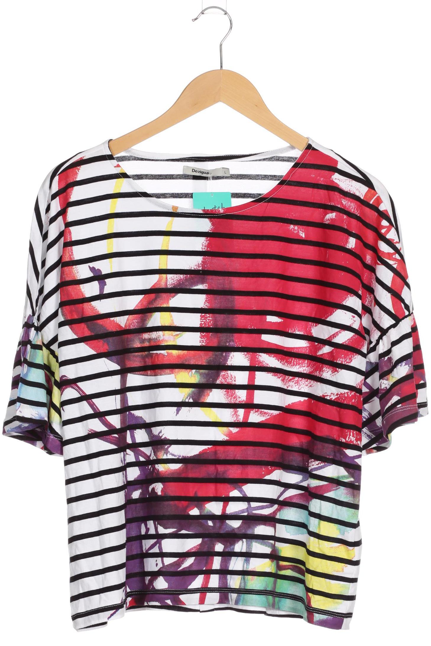 

Desigual Damen T-Shirt, weiß, Gr. 42