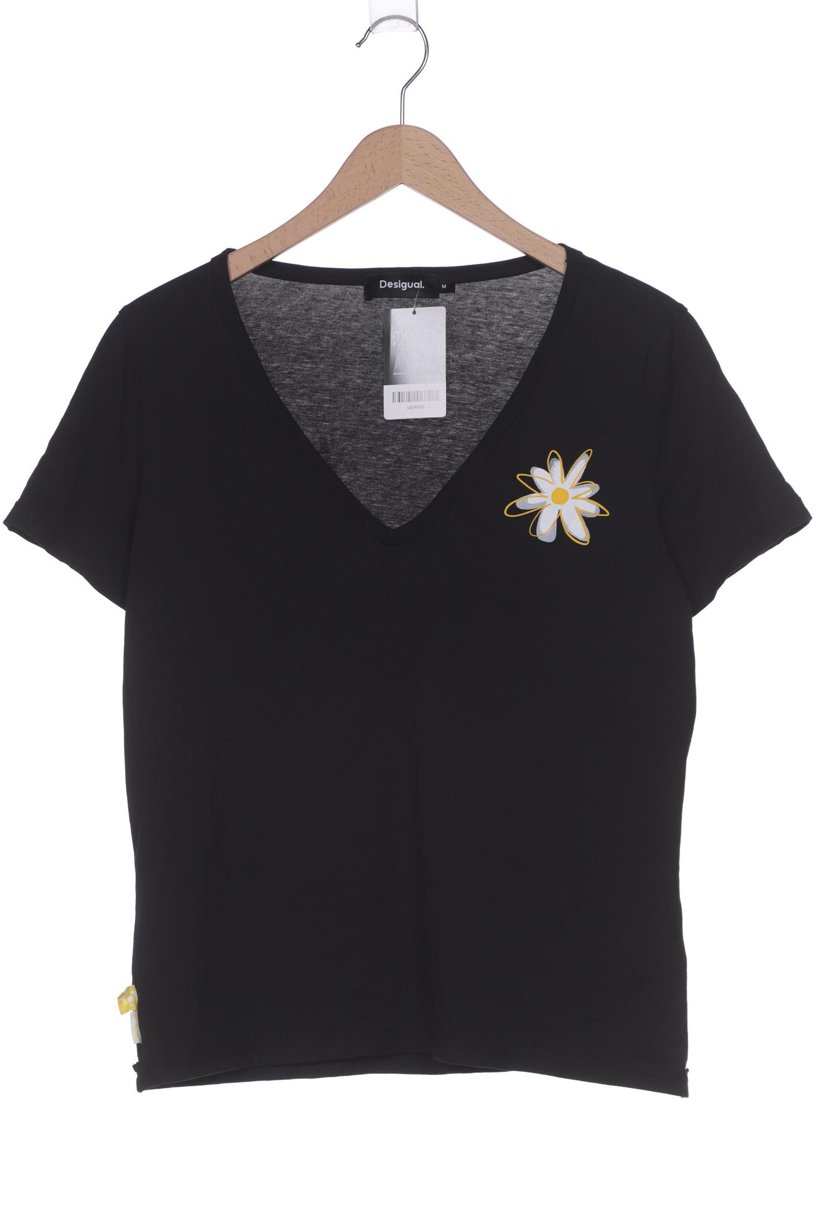 

Desigual Damen T-Shirt, schwarz, Gr. 38