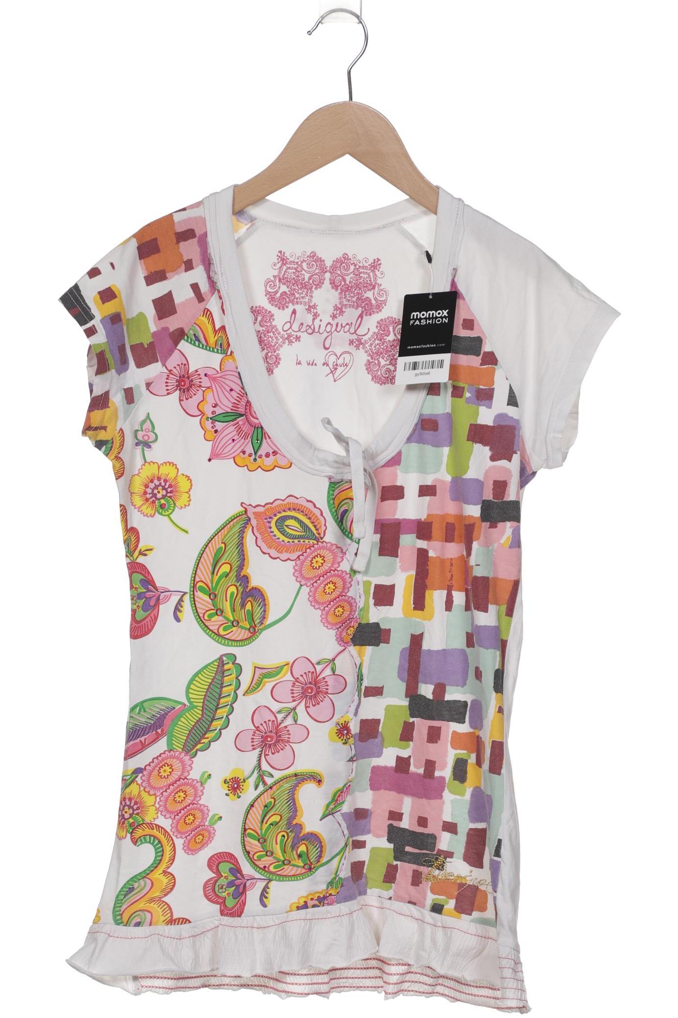 

Desigual Damen T-Shirt, mehrfarbig, Gr. 42