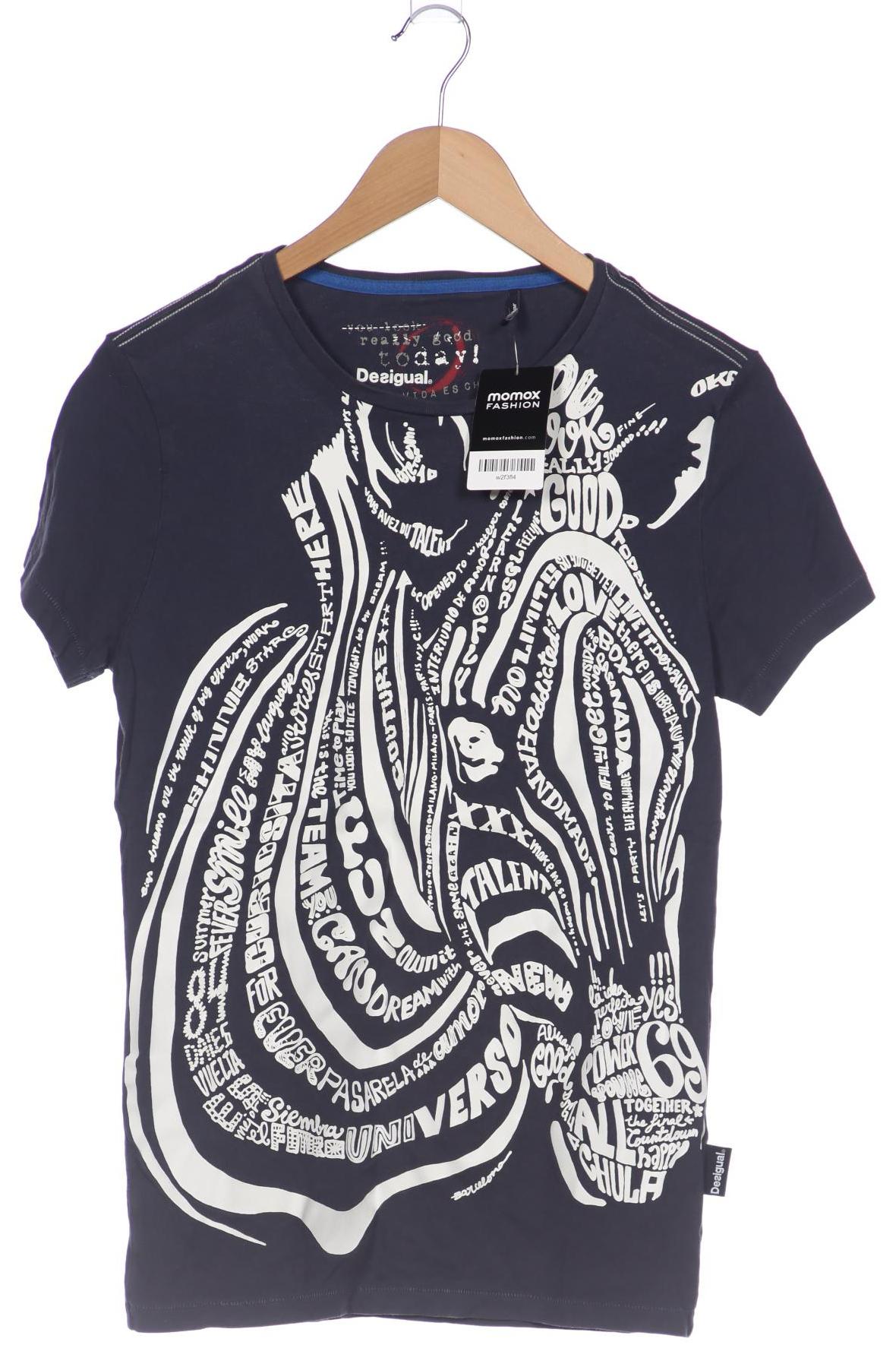 

Desigual Damen T-Shirt, marineblau, Gr. 38
