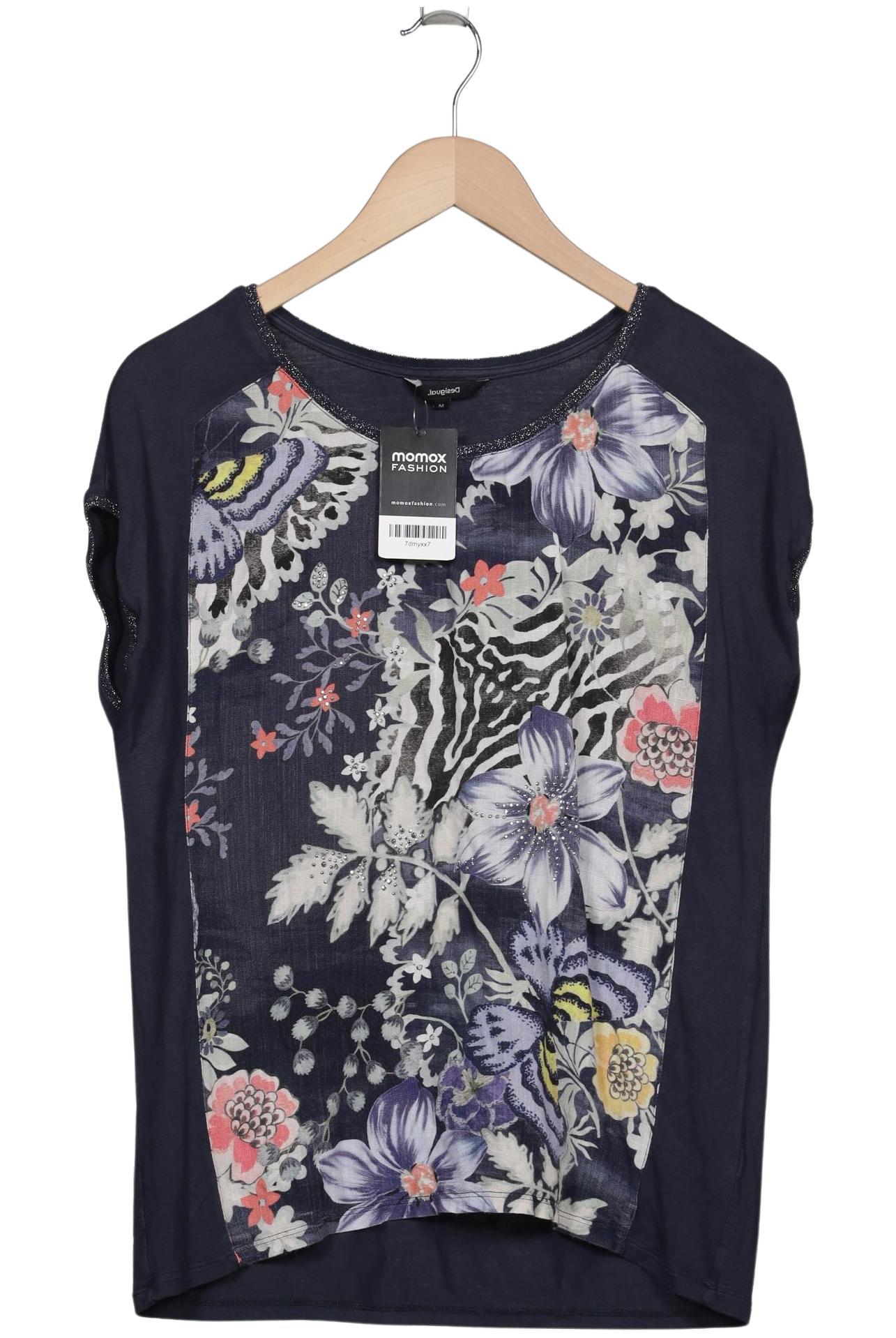

Desigual Damen T-Shirt, marineblau, Gr. 38