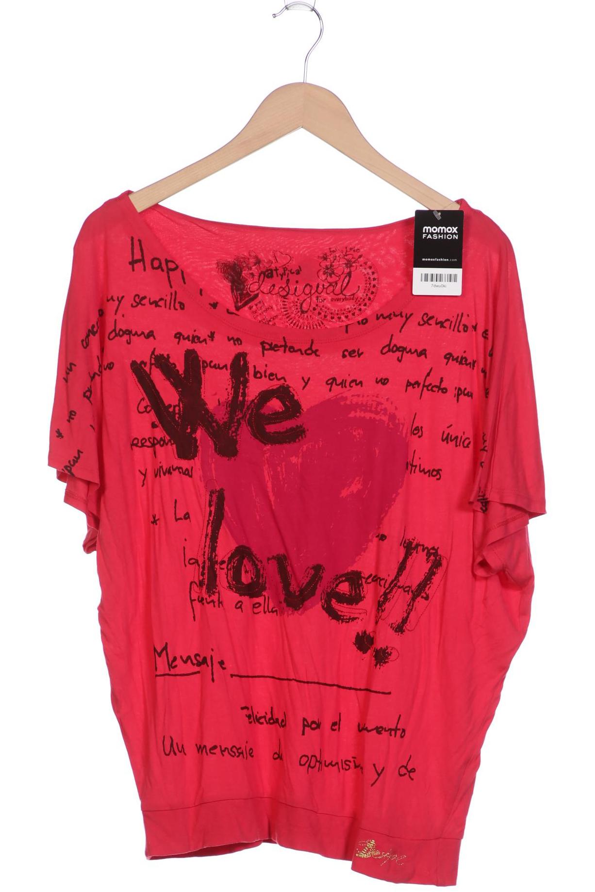 

Desigual Damen T-Shirt, pink