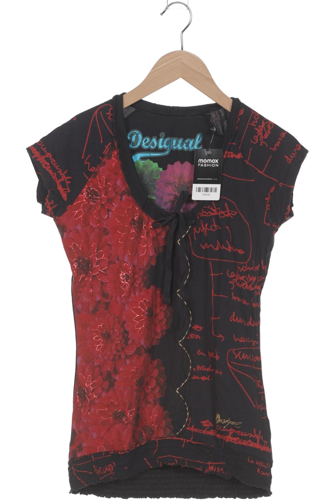 

Desigual Damen T-Shirt, schwarz, Gr. 38
