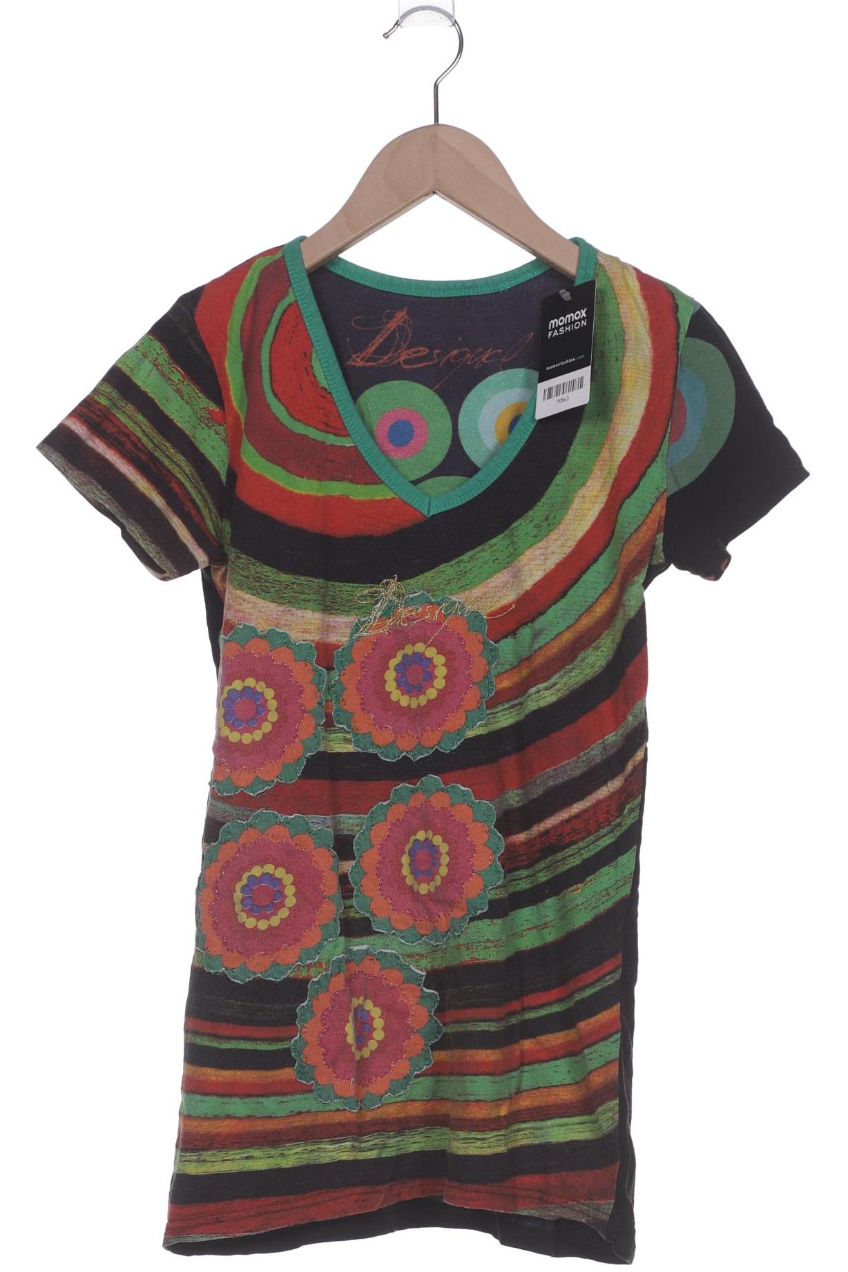 

Desigual Damen T-Shirt, mehrfarbig, Gr. 38