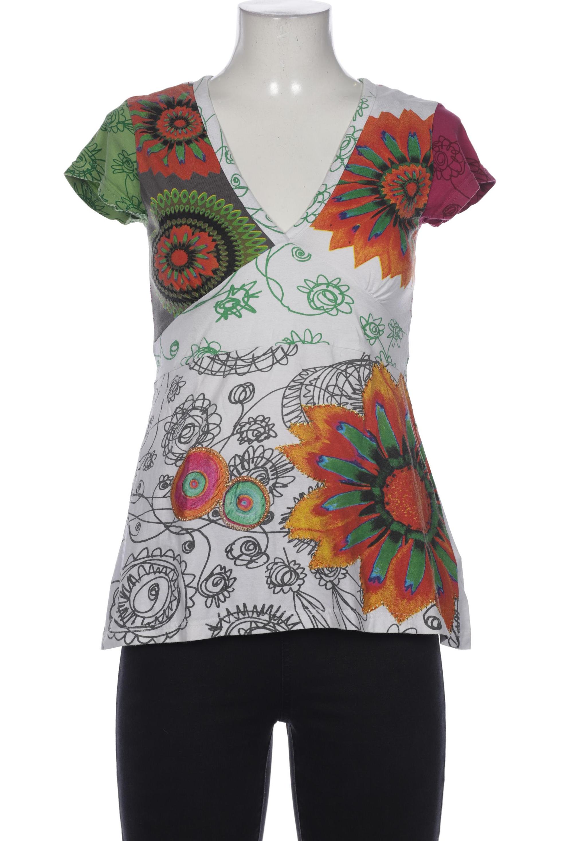 

Desigual Damen T-Shirt, weiß, Gr. 42
