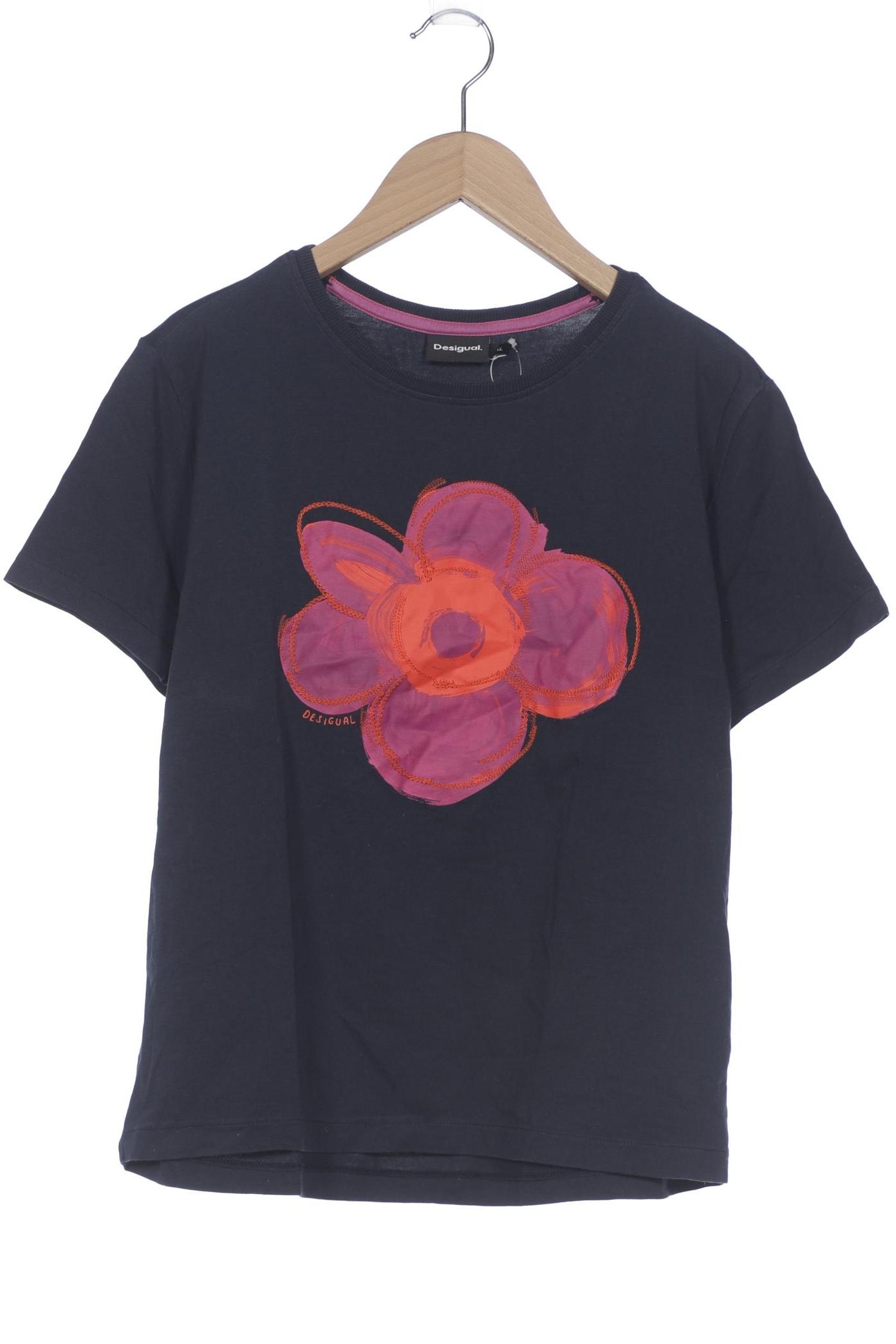 

Desigual Damen T-Shirt, marineblau, Gr. 44