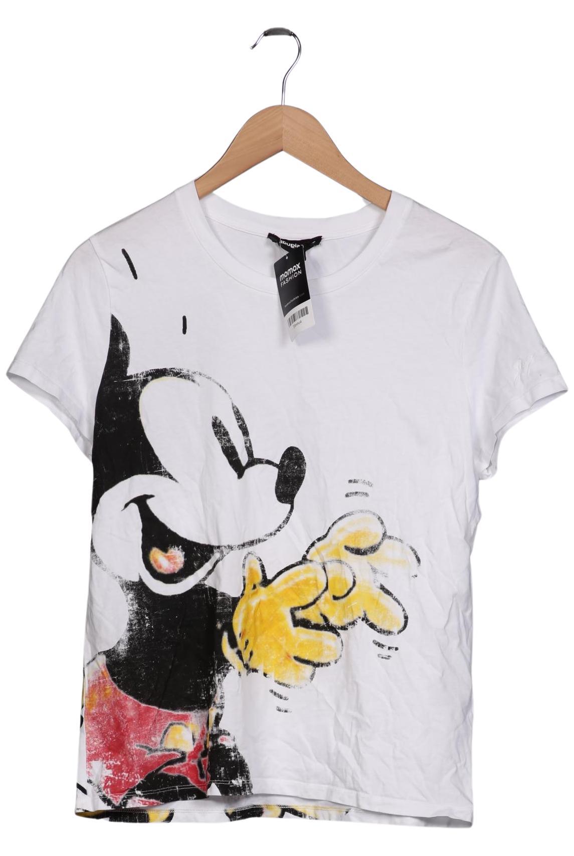 

Desigual Damen T-Shirt, weiß, Gr. 42