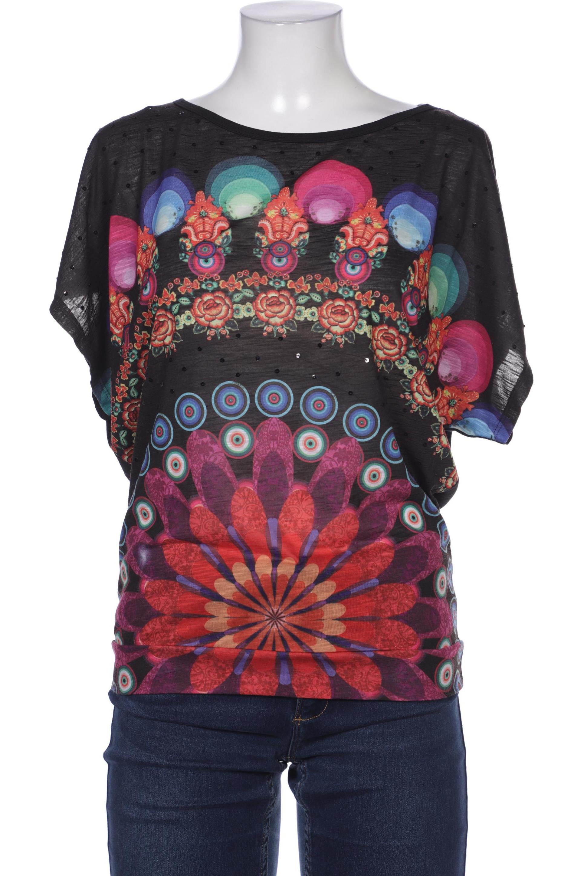 

Desigual Damen T-Shirt, schwarz, Gr. 38