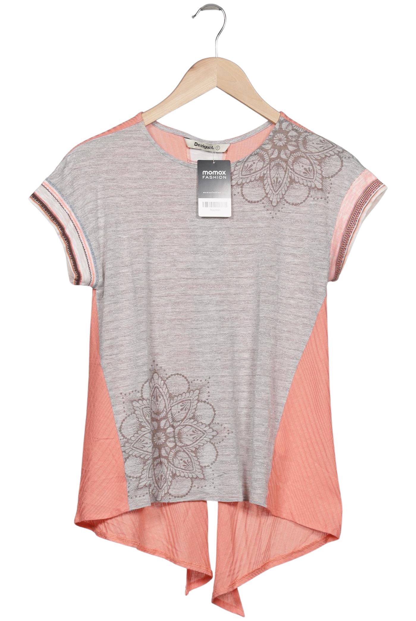 

Desigual Damen T-Shirt, grau, Gr. 36