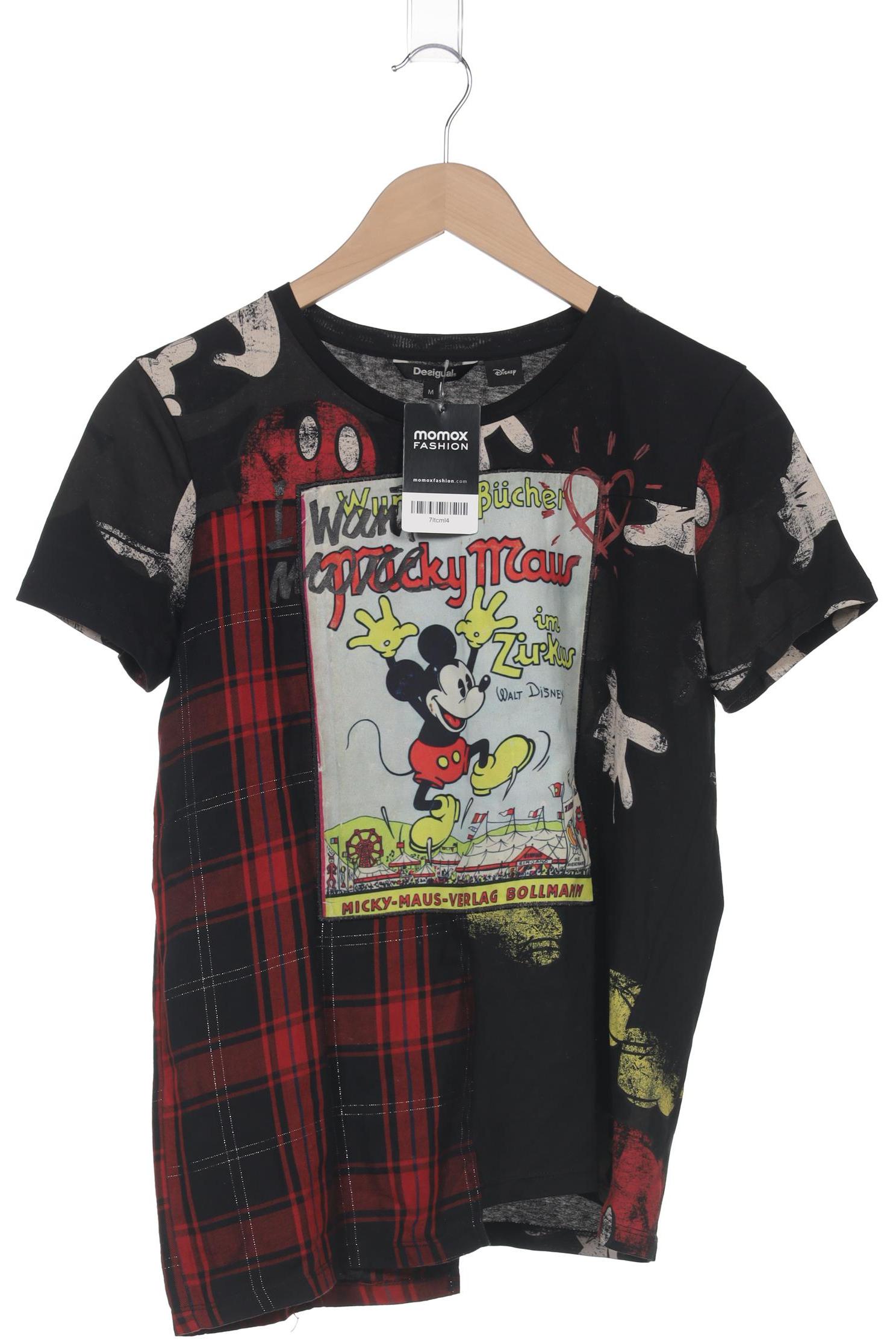 

Desigual Damen T-Shirt, schwarz, Gr. 38