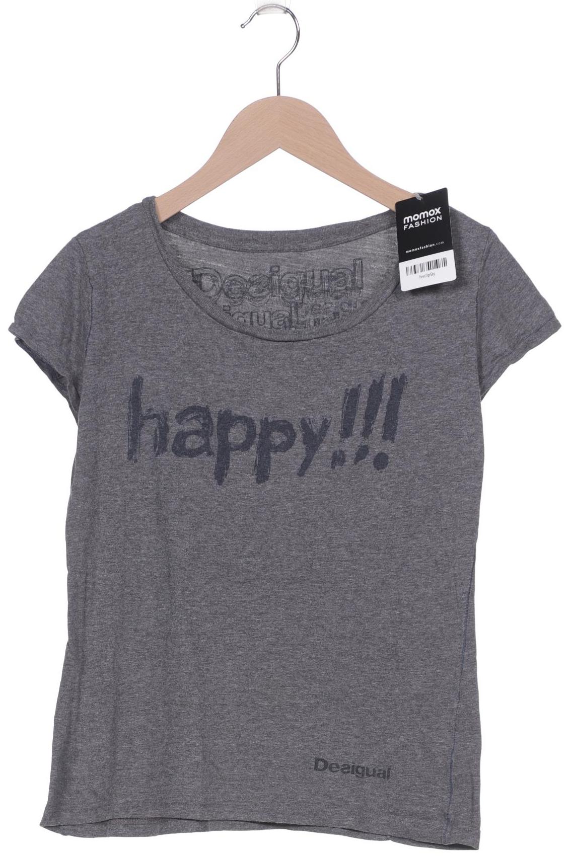 

Desigual Damen T-Shirt, grau, Gr. 42