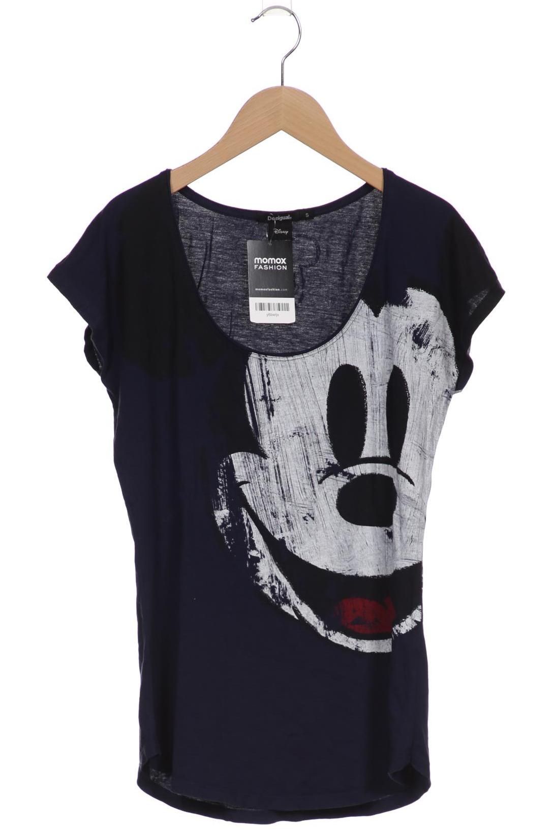 

Desigual Damen T-Shirt, marineblau, Gr. 36