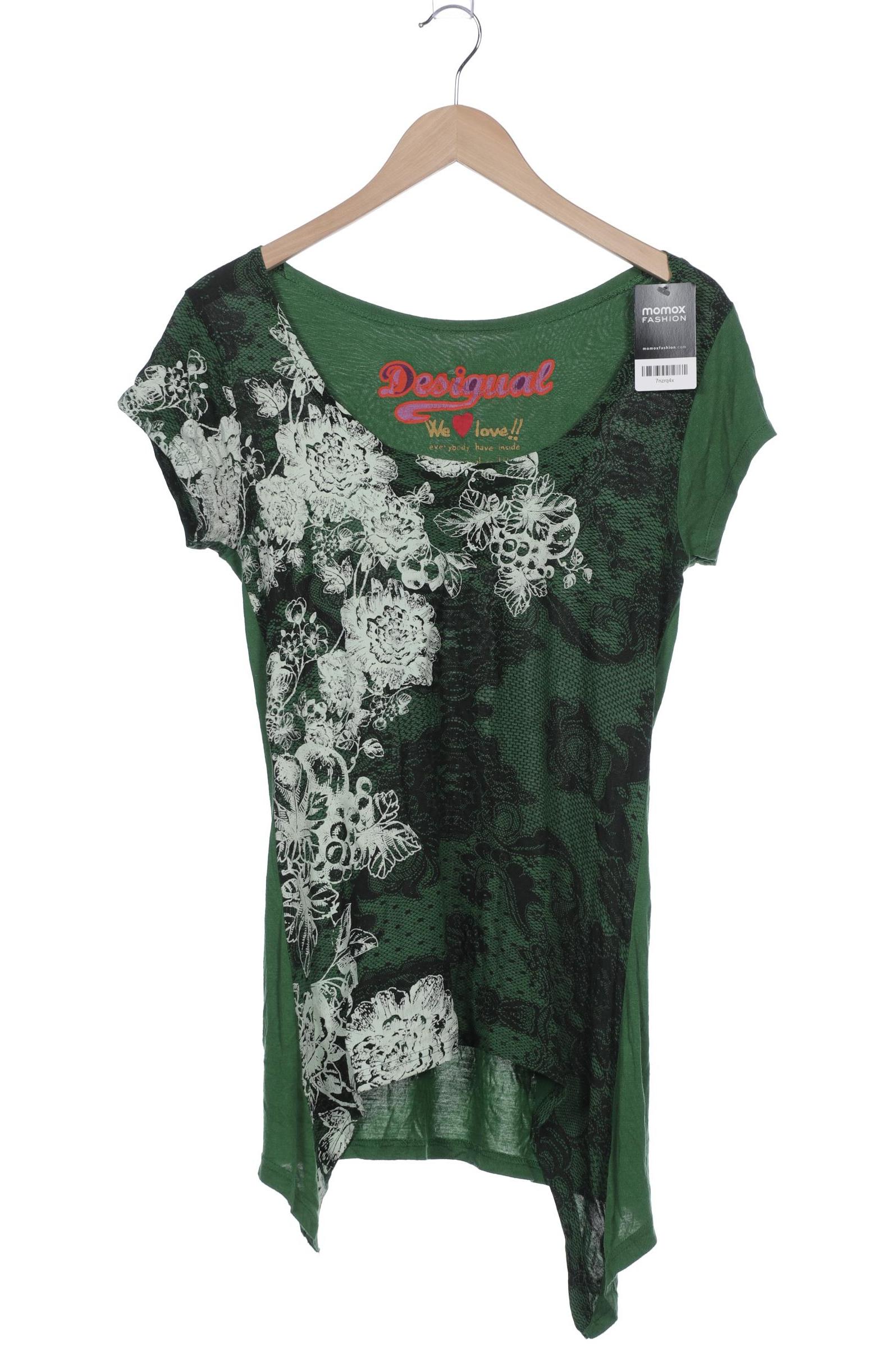 

Desigual Damen T-Shirt, grün, Gr. 42