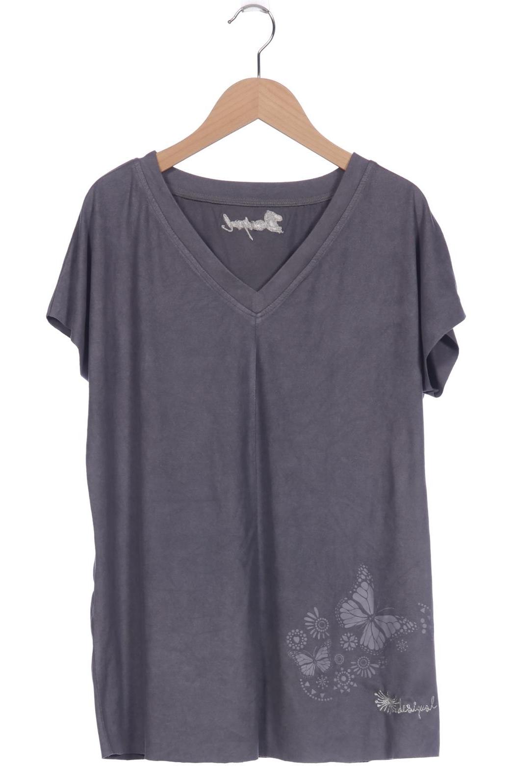 

Desigual Damen T-Shirt, grau, Gr. 36
