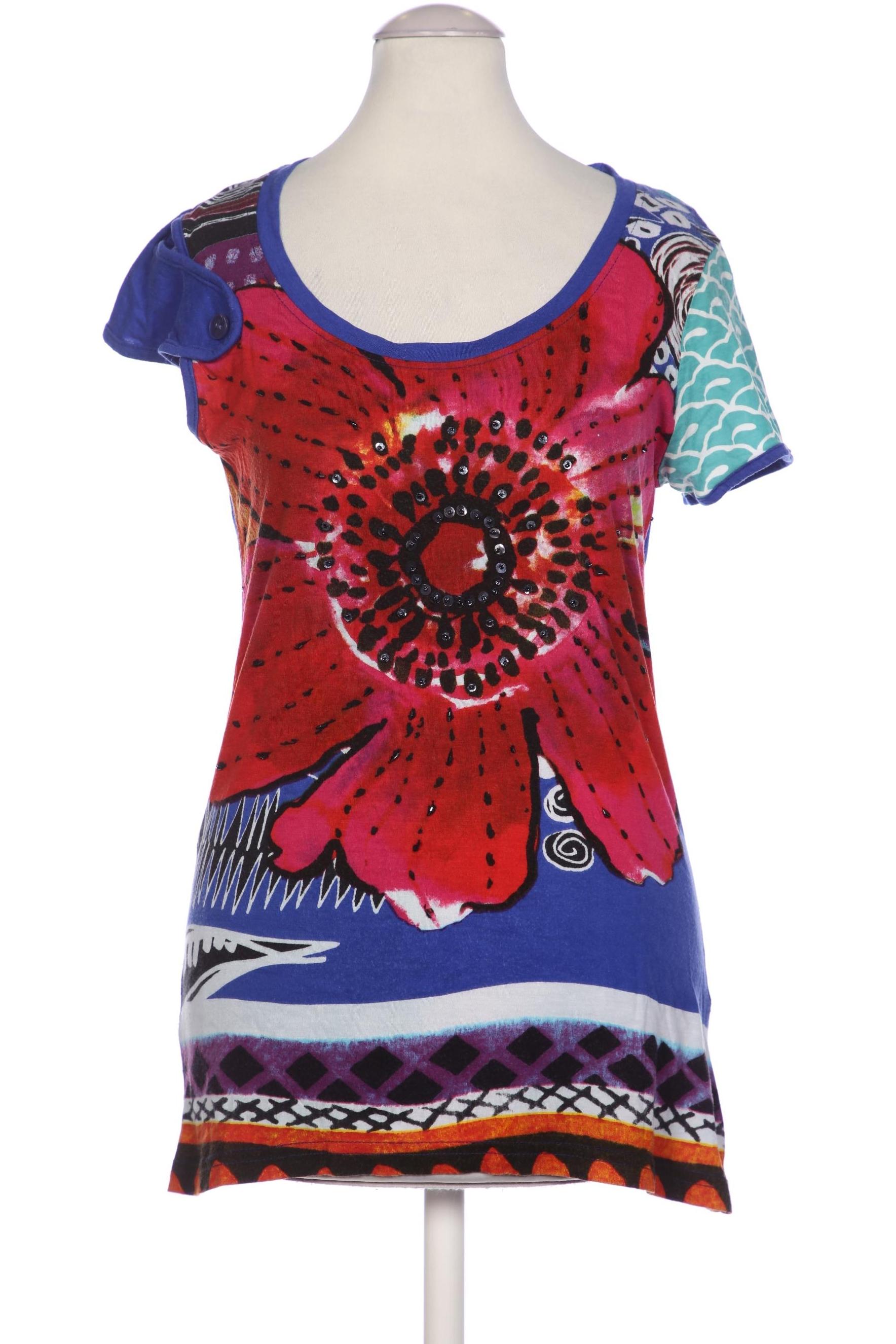 

Desigual Damen T-Shirt, mehrfarbig, Gr. 36