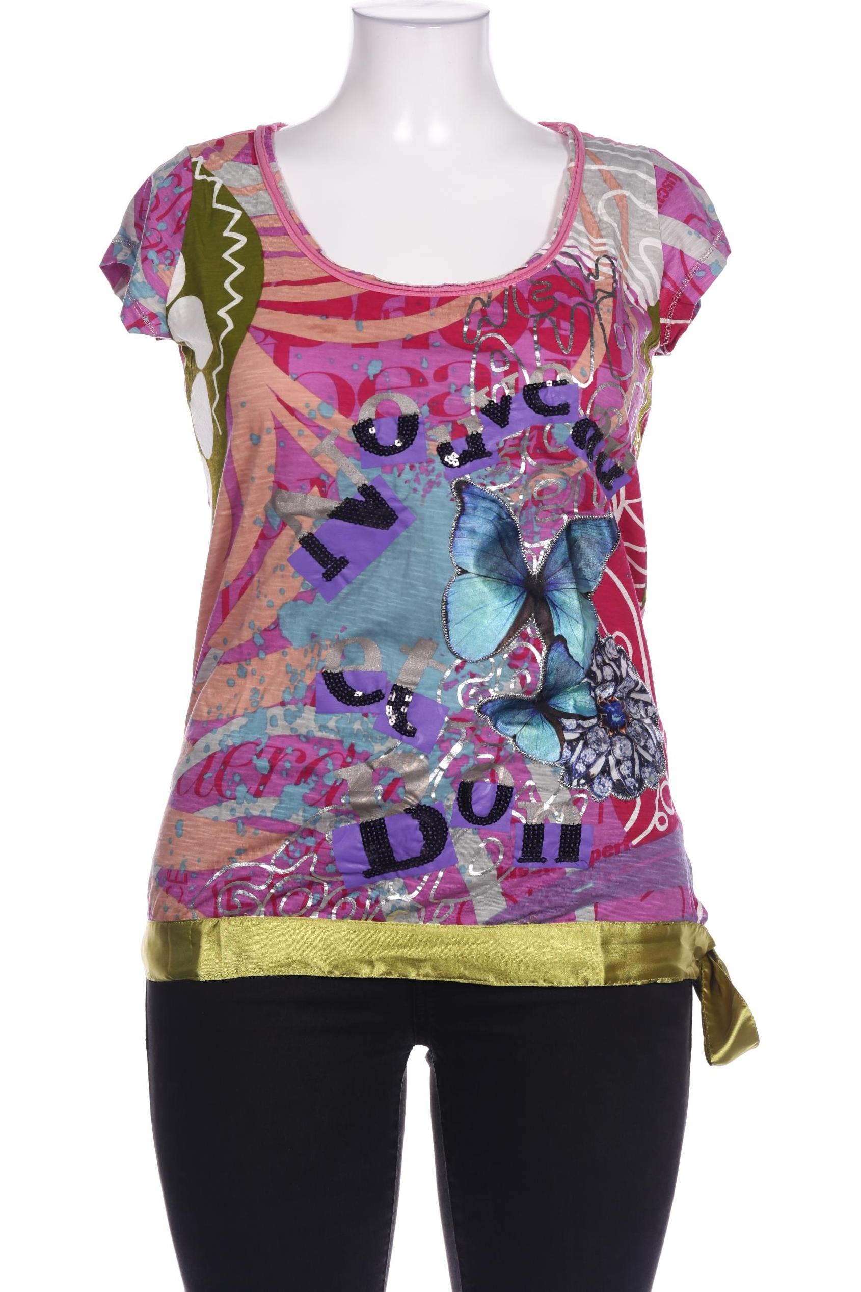 

Desigual Damen T-Shirt, mehrfarbig, Gr. 44