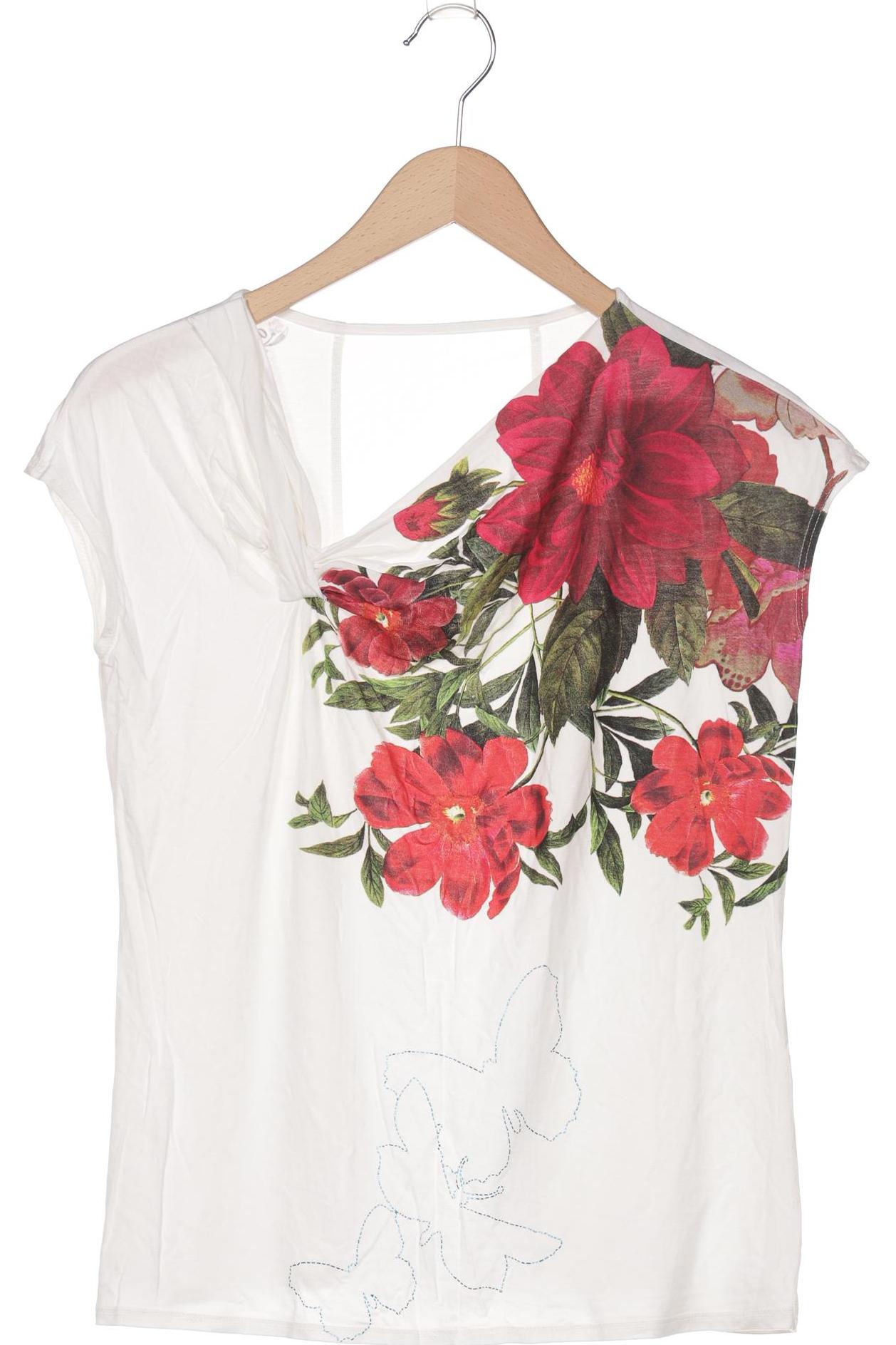 

Desigual Damen T-Shirt, weiß, Gr. 42