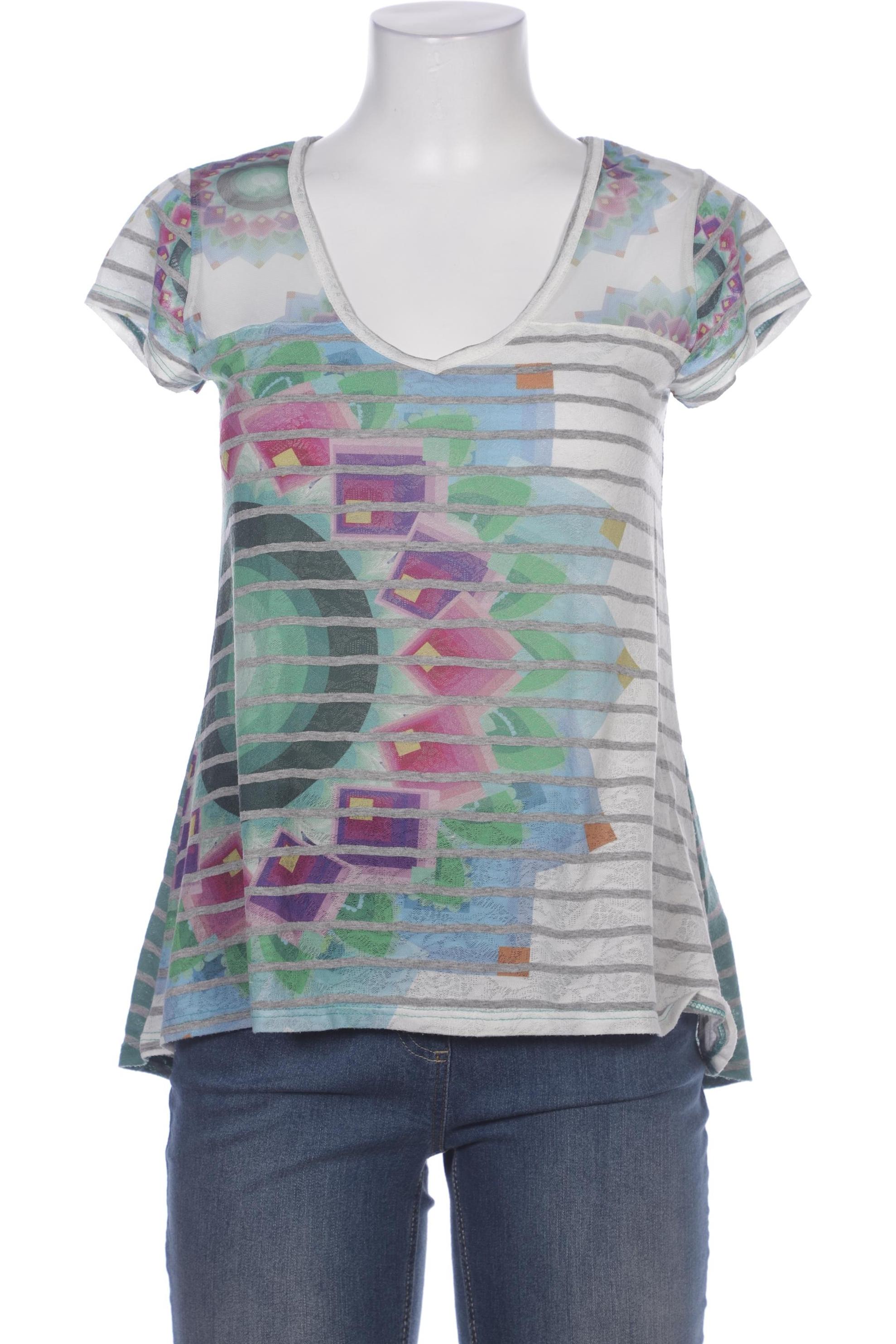 

Desigual Damen T-Shirt, grün, Gr. 38
