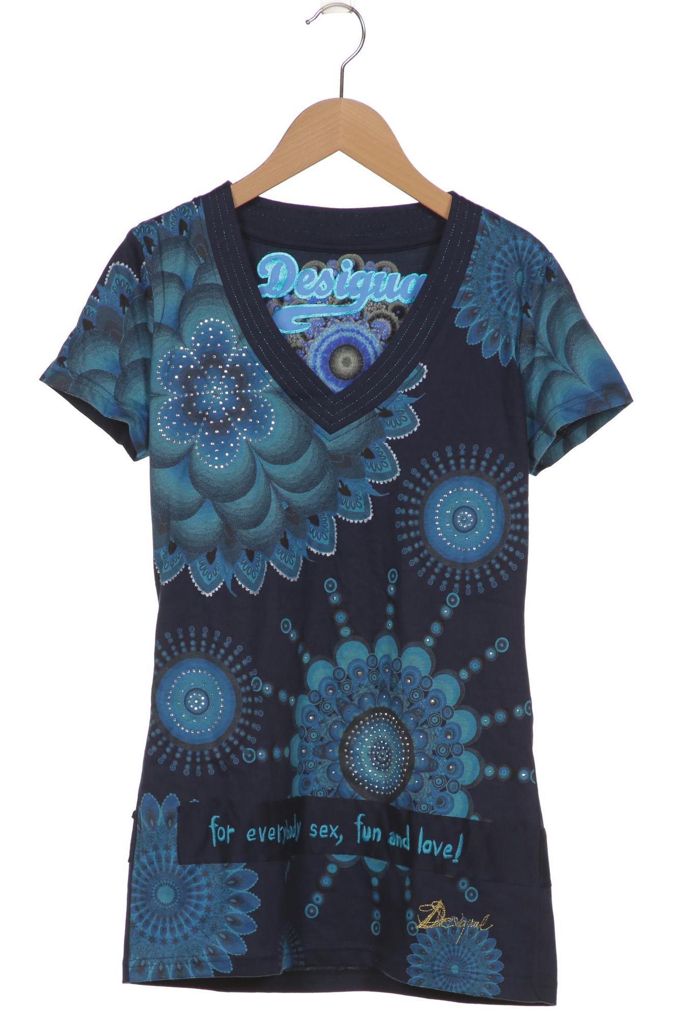 

Desigual Damen T-Shirt, marineblau