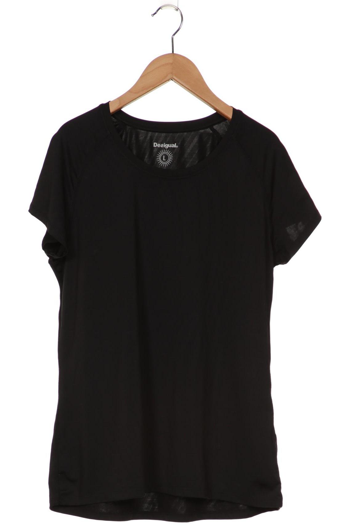

Desigual Damen T-Shirt, schwarz