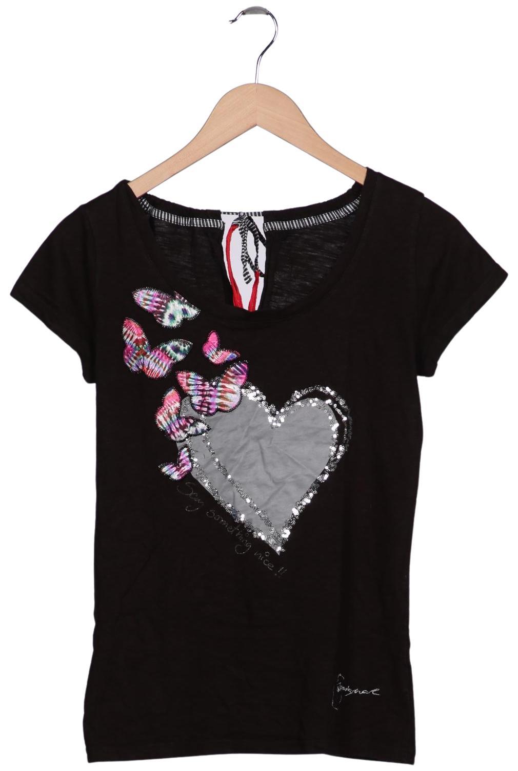 

Desigual Damen T-Shirt, schwarz, Gr. 38