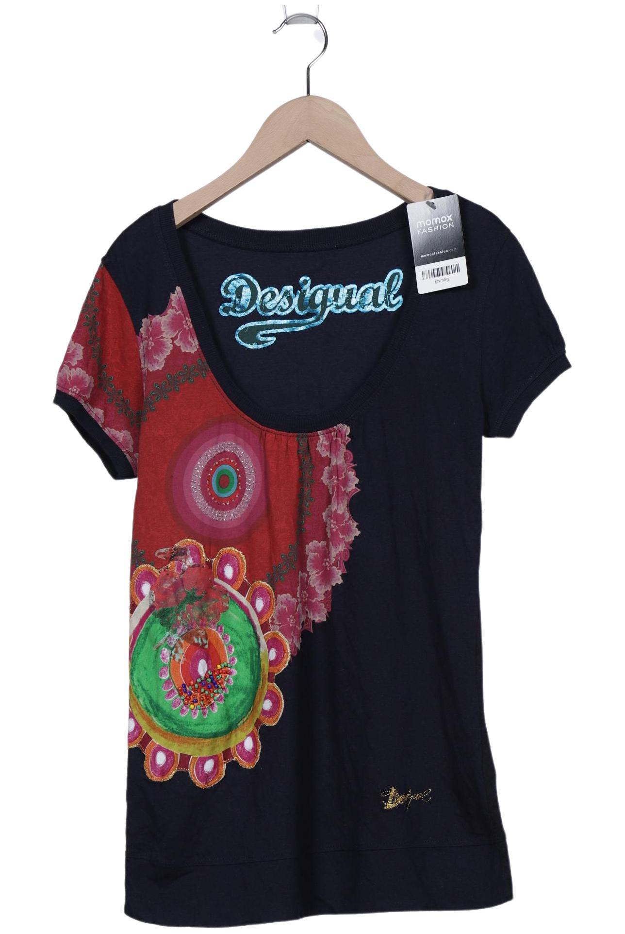 

Desigual Damen T-Shirt, marineblau, Gr. 42