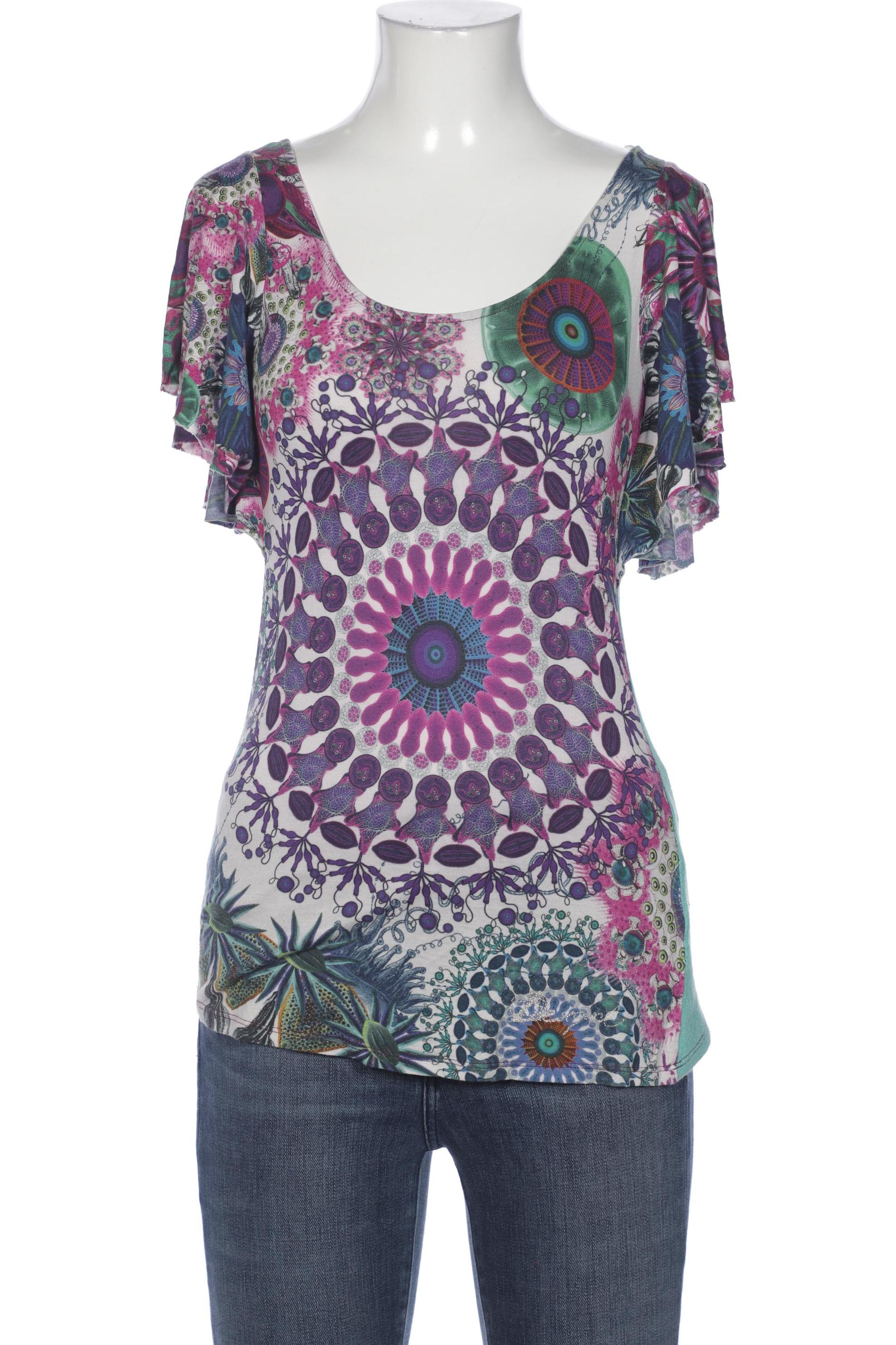 

Desigual Damen T-Shirt, mehrfarbig, Gr. 34