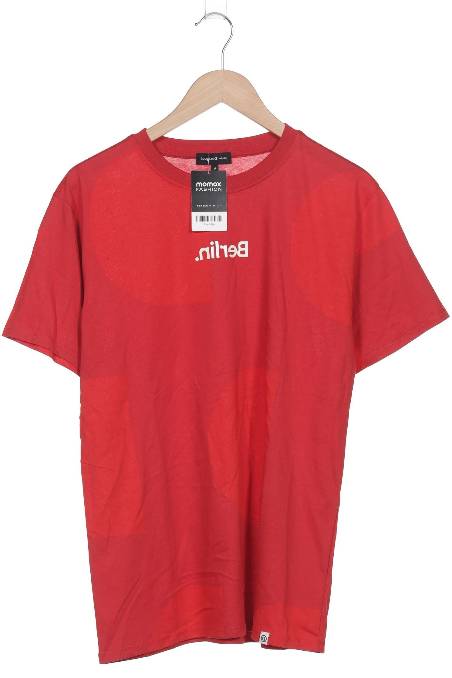 

Desigual Damen T-Shirt, rot, Gr. 38