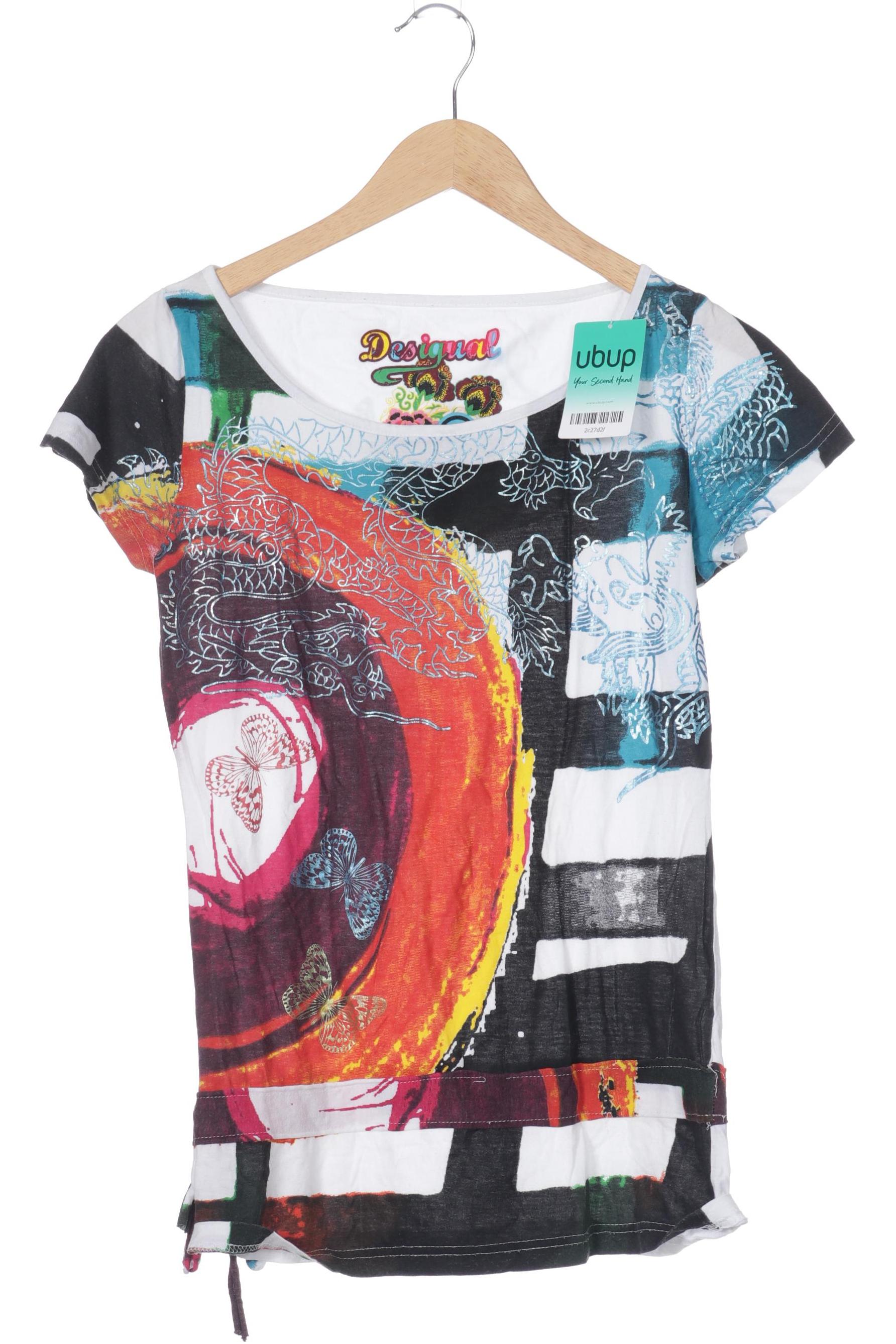 

Desigual Damen T-Shirt, mehrfarbig, Gr. 38