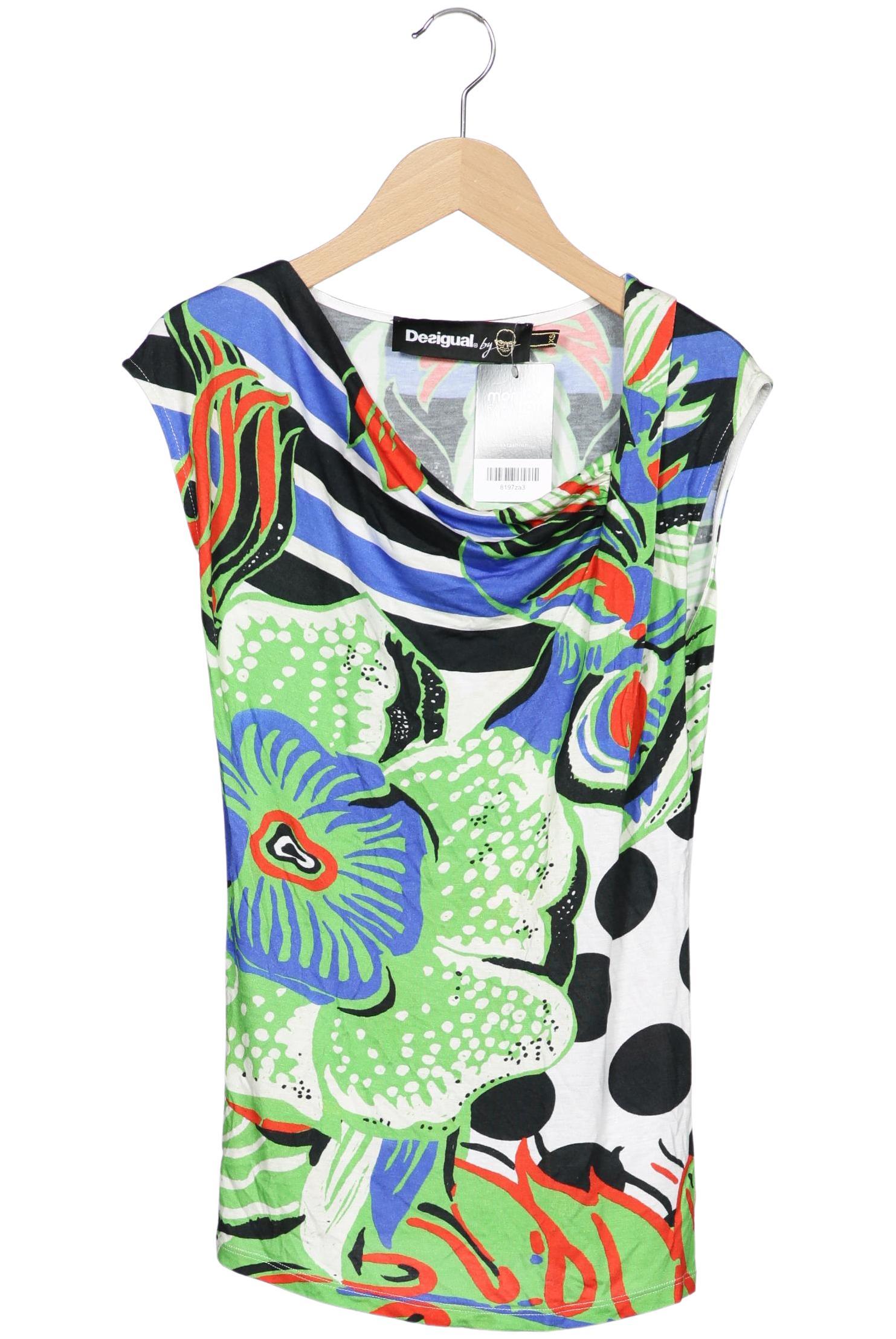 

Desigual Damen T-Shirt, mehrfarbig, Gr. 34