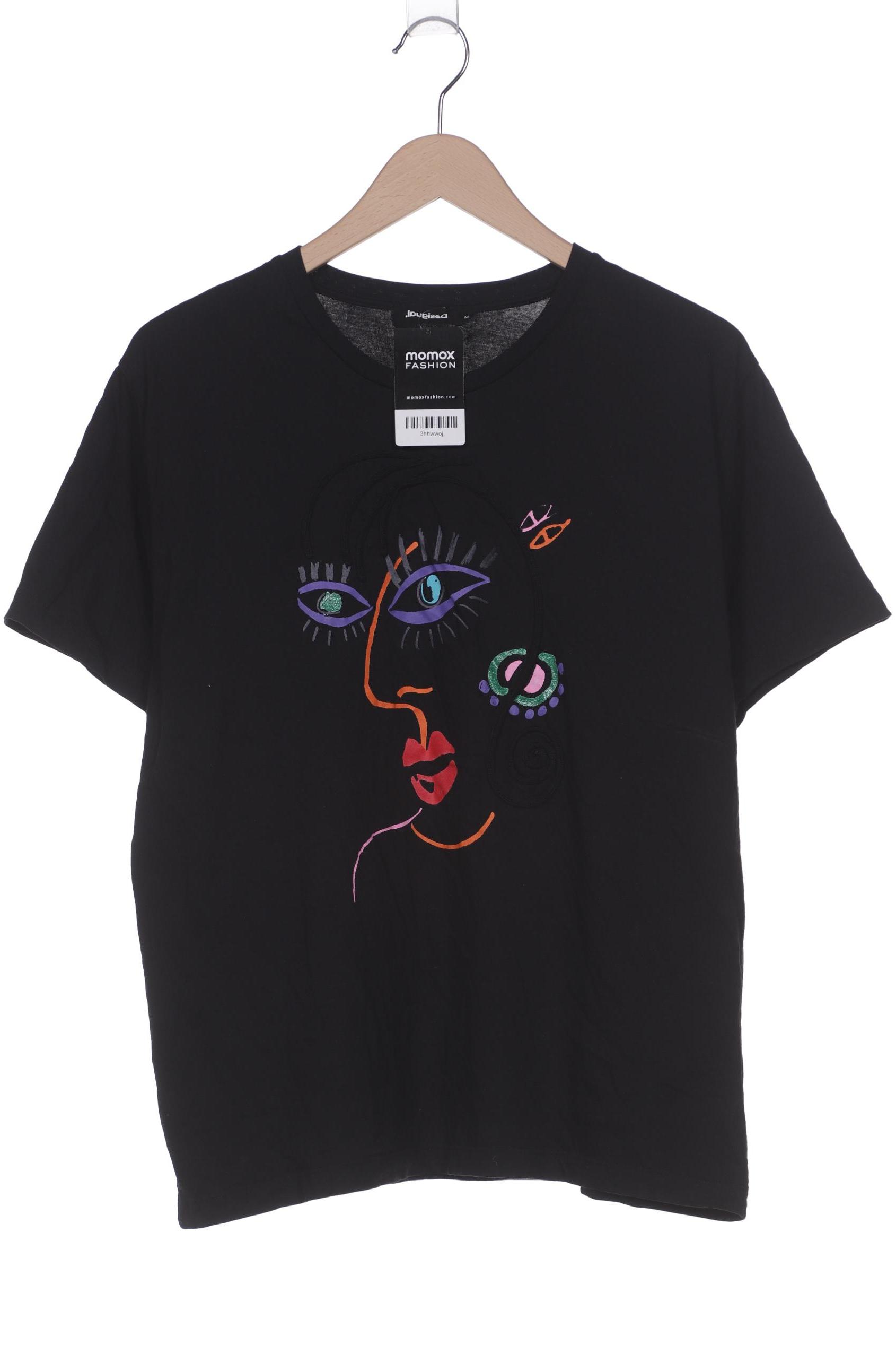 

Desigual Damen T-Shirt, schwarz, Gr. 38