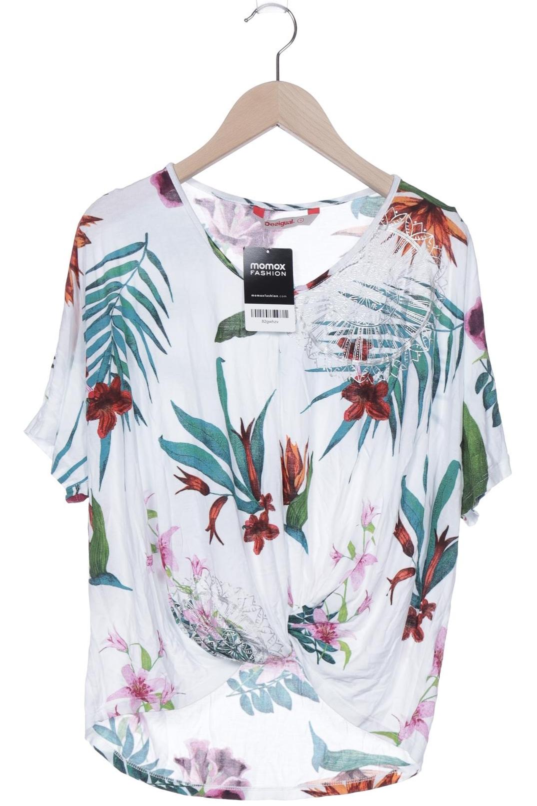 

Desigual Damen T-Shirt, weiß, Gr. 36