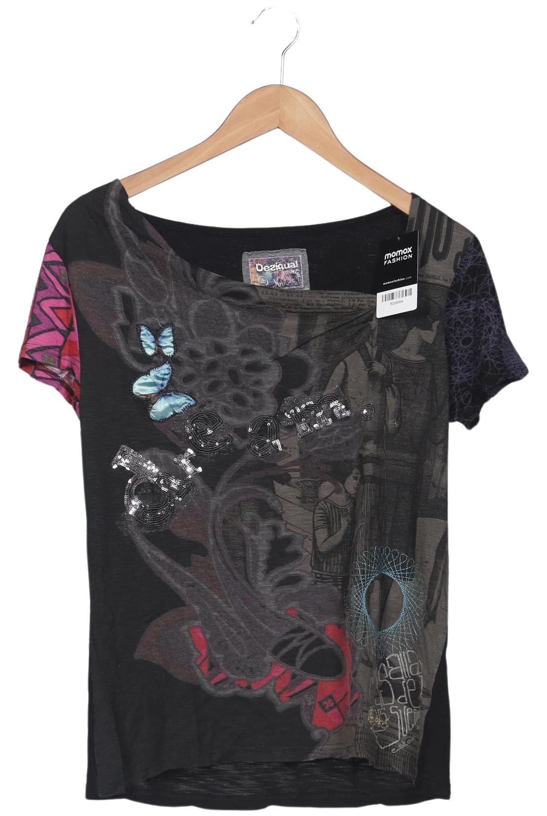 

Desigual Damen T-Shirt, schwarz, Gr. 42