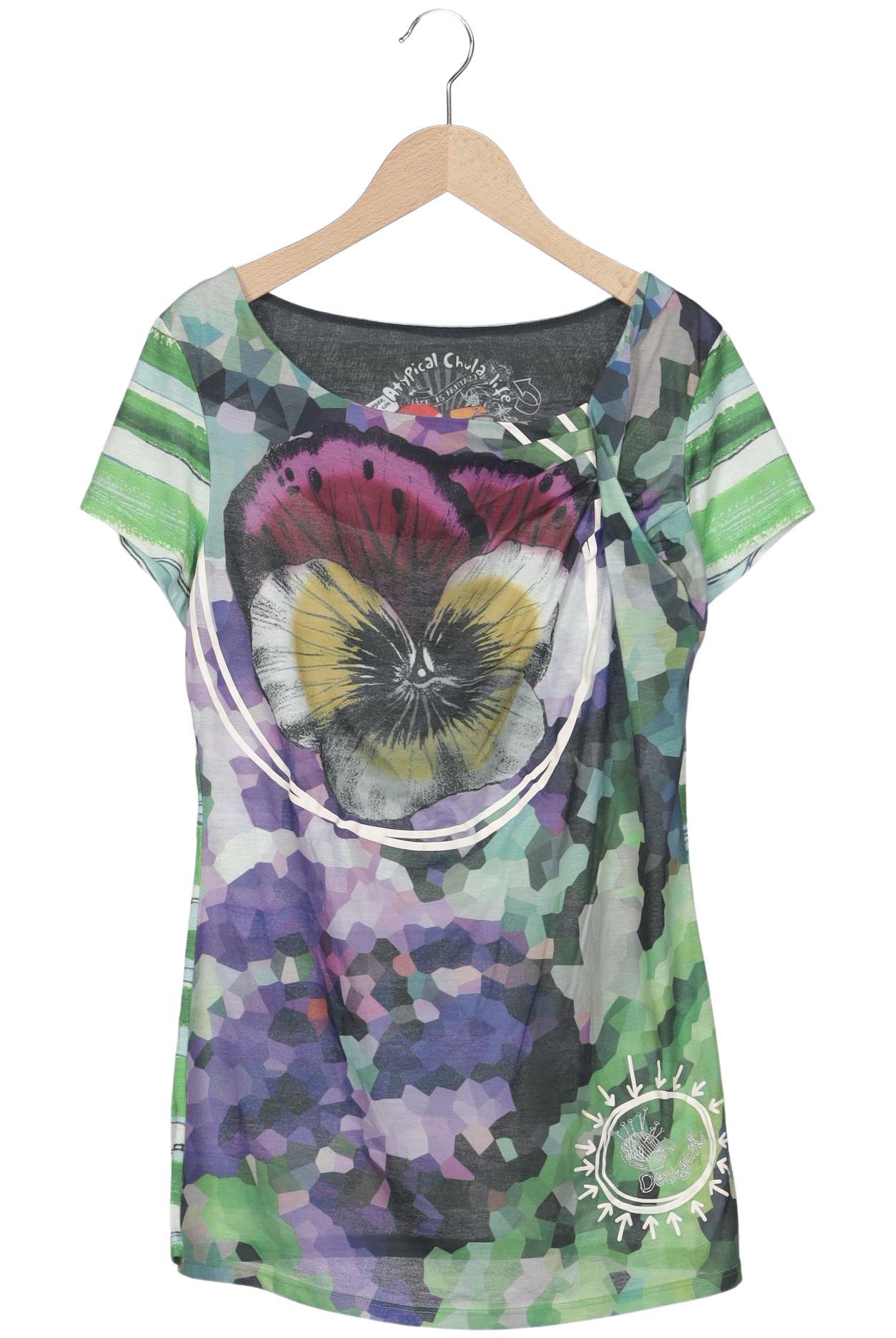 

Desigual Damen T-Shirt, mehrfarbig, Gr. 42