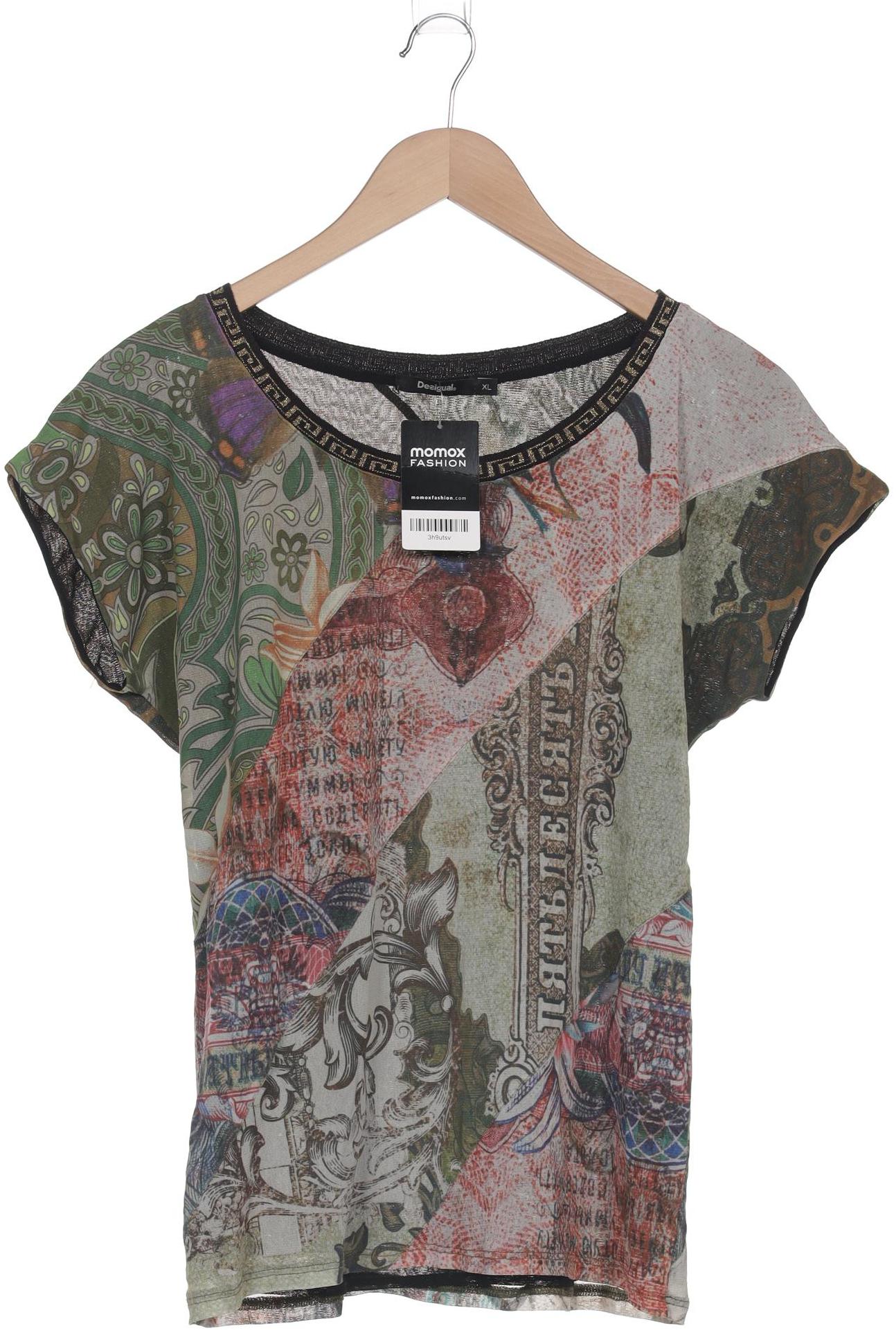

Desigual Damen T-Shirt, mehrfarbig, Gr. 44