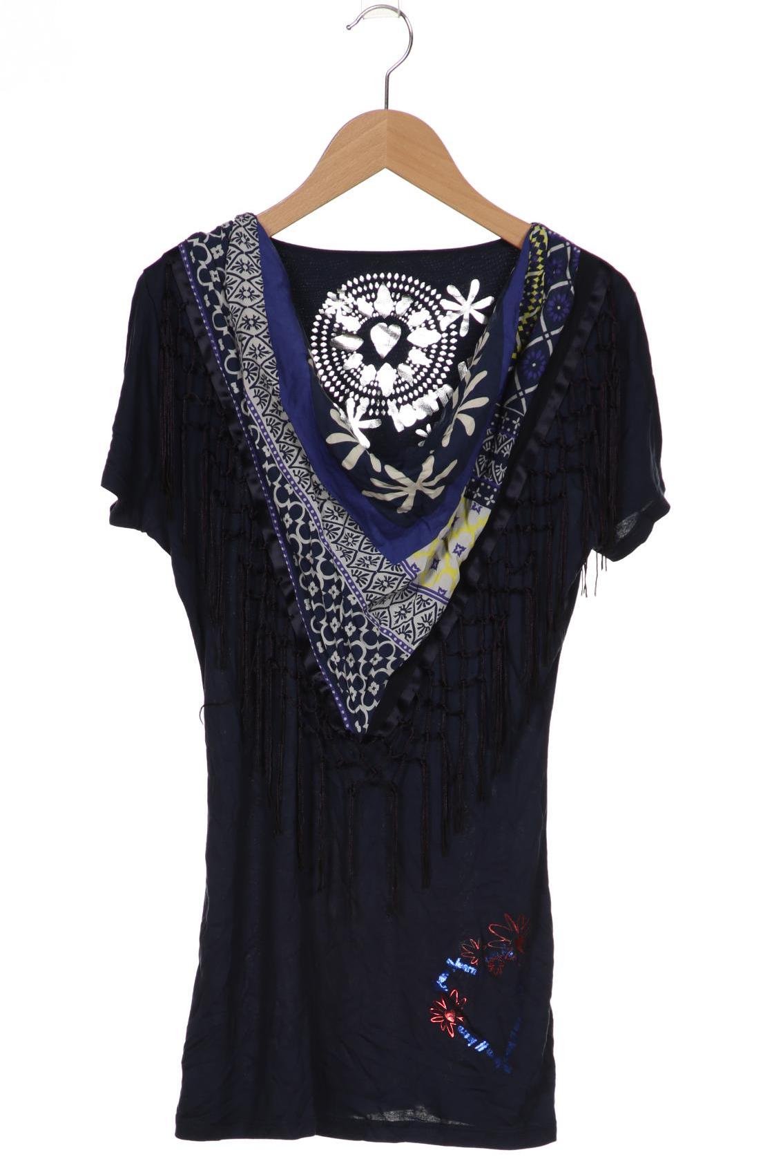 

Desigual Damen T-Shirt, marineblau