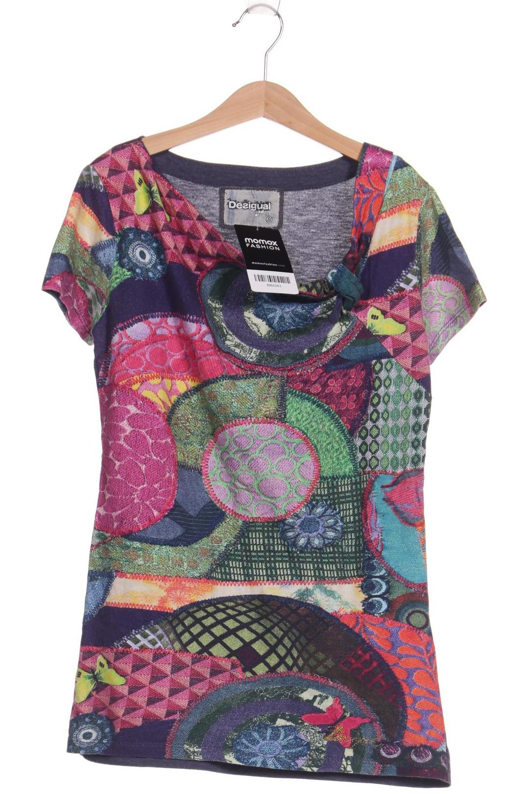 

Desigual Damen T-Shirt, marineblau, Gr. 36