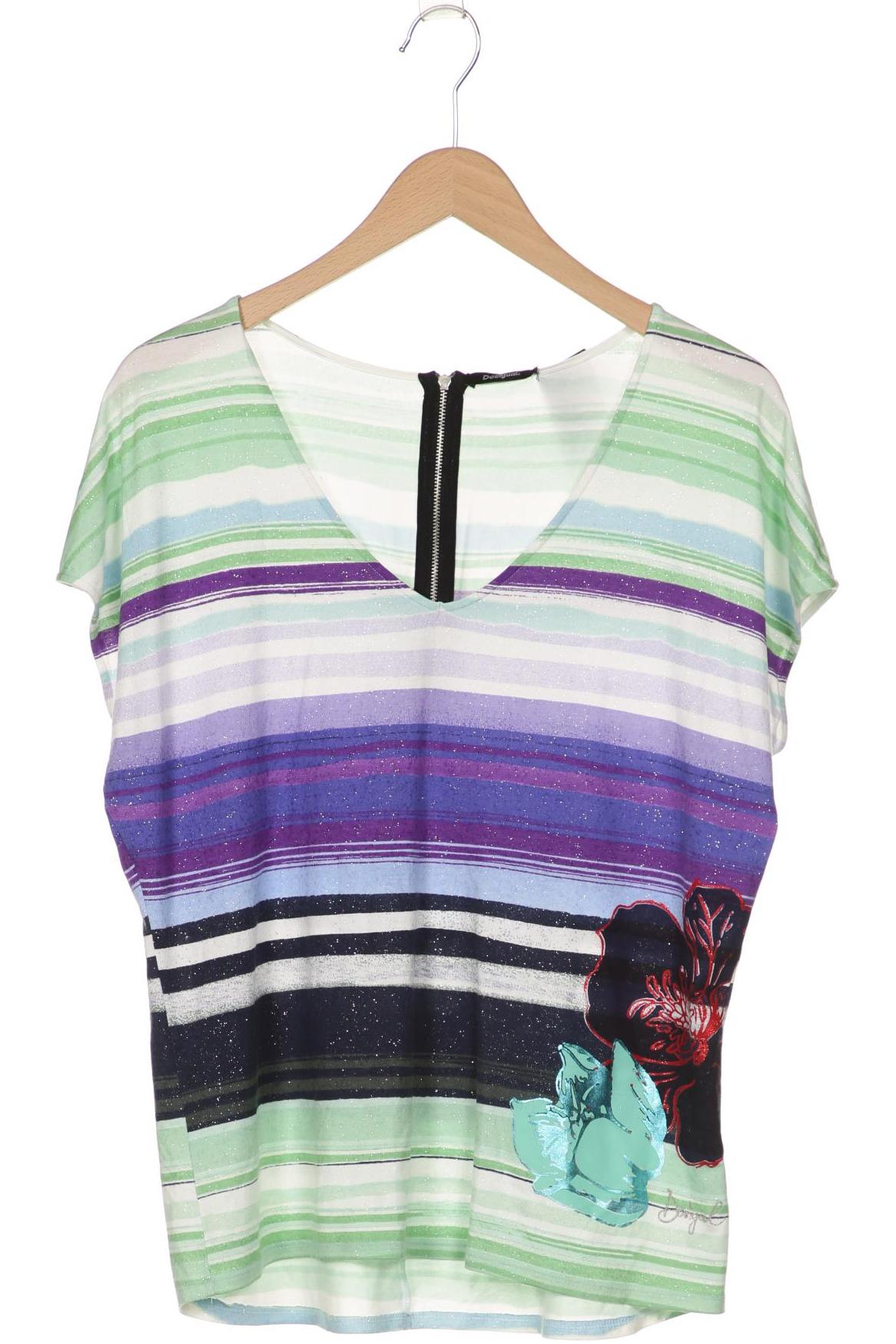 

Desigual Damen T-Shirt, mehrfarbig, Gr. 42