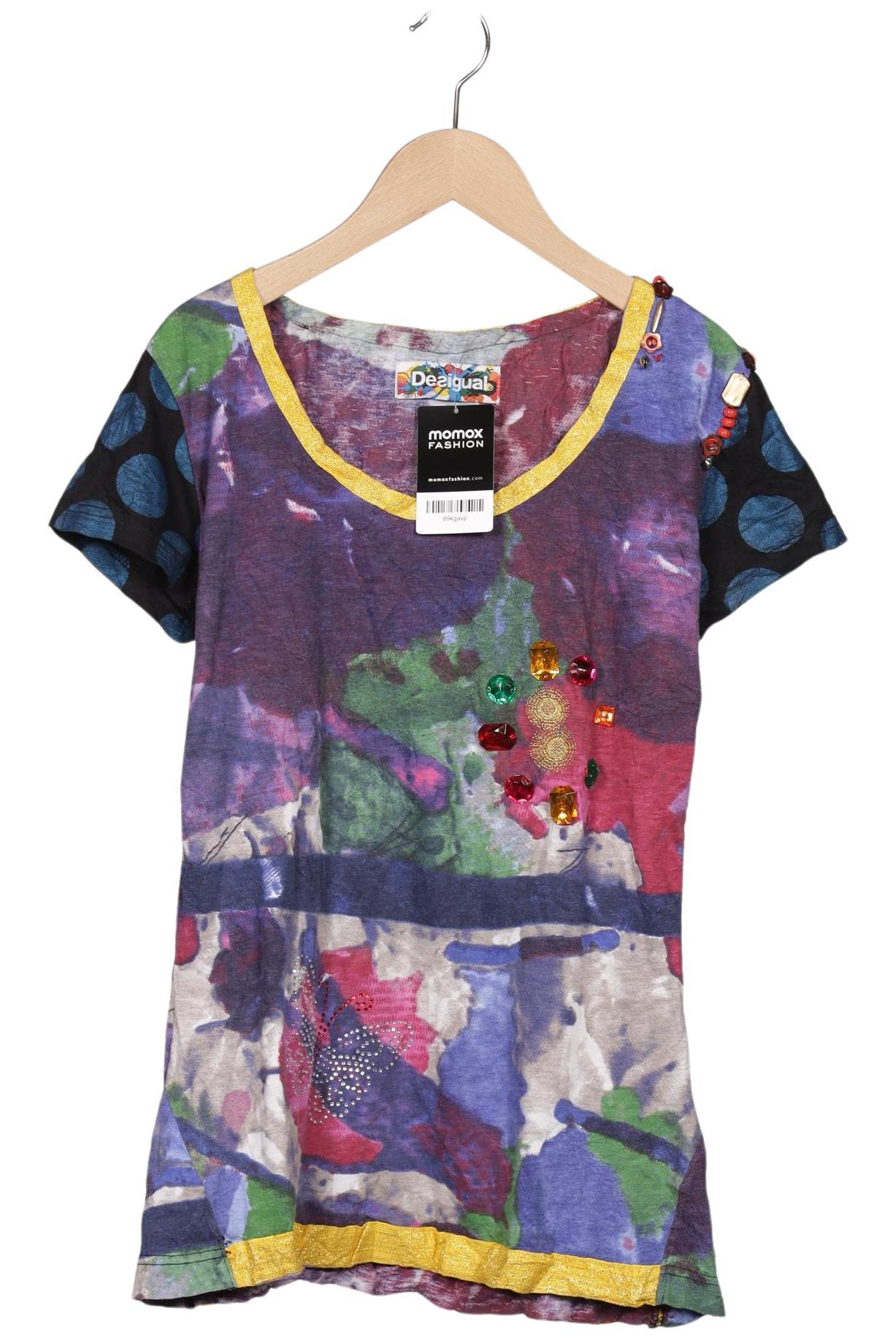 

Desigual Damen T-Shirt, mehrfarbig, Gr. 44