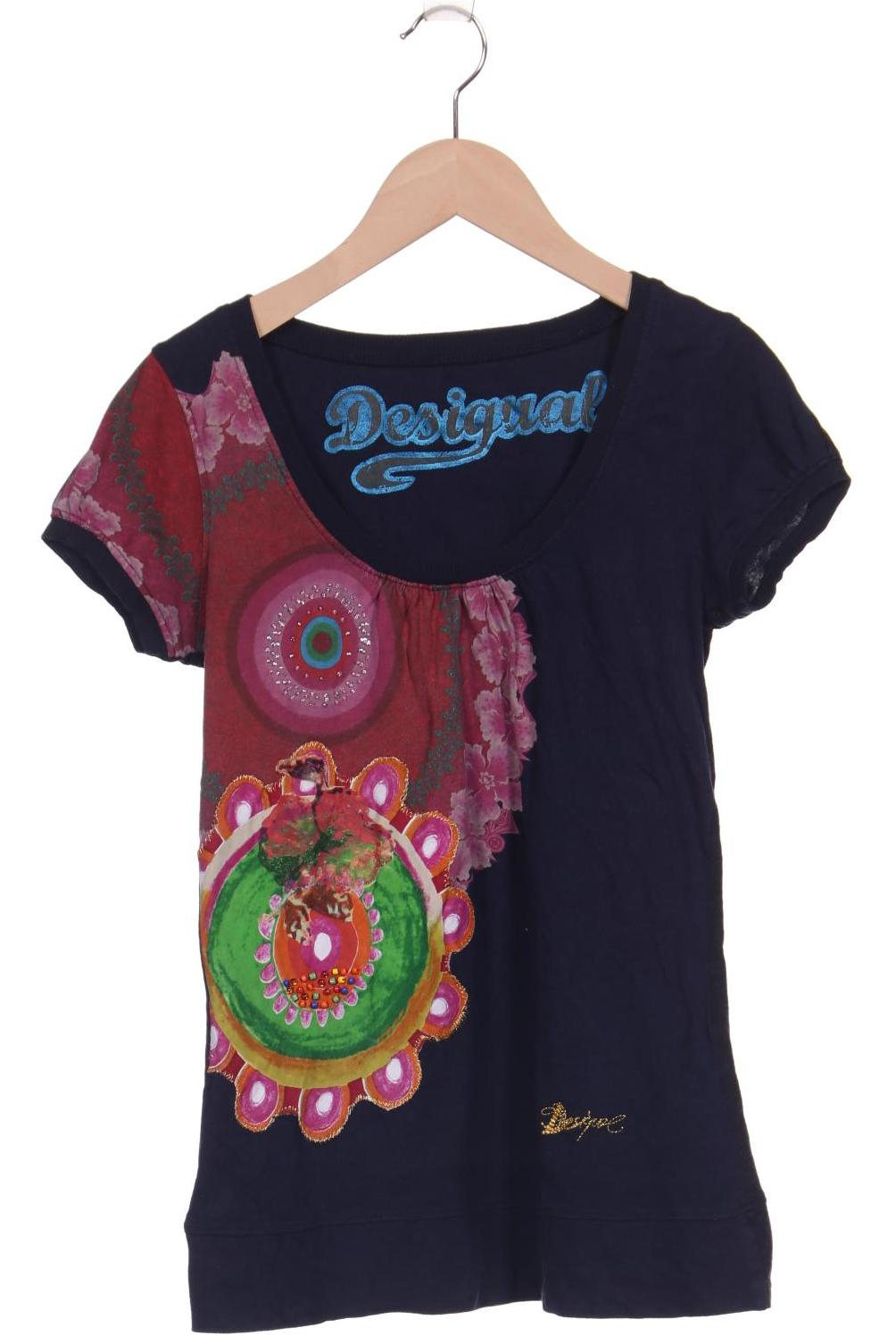 

Desigual Damen T-Shirt, marineblau