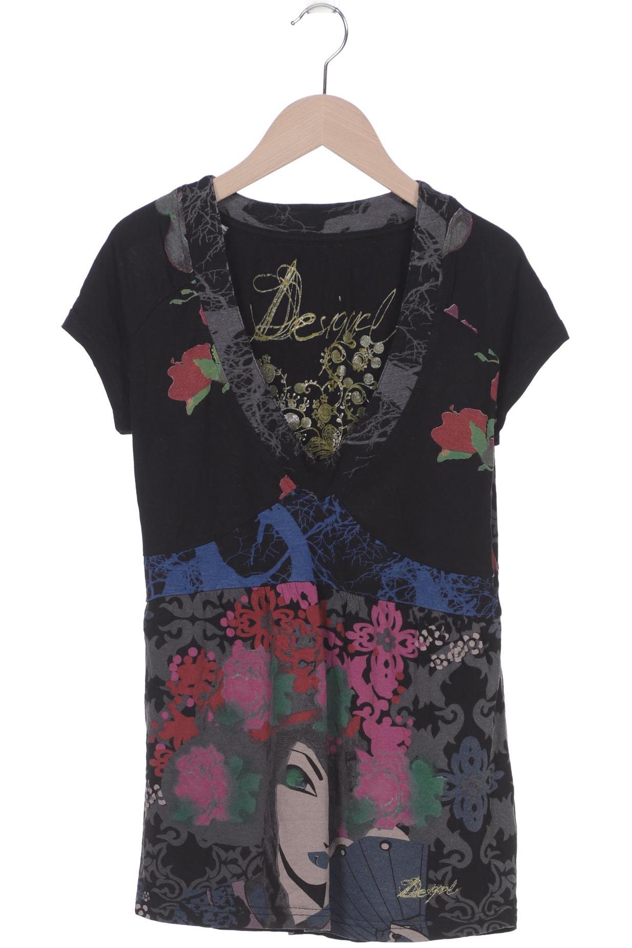 

Desigual Damen T-Shirt, schwarz