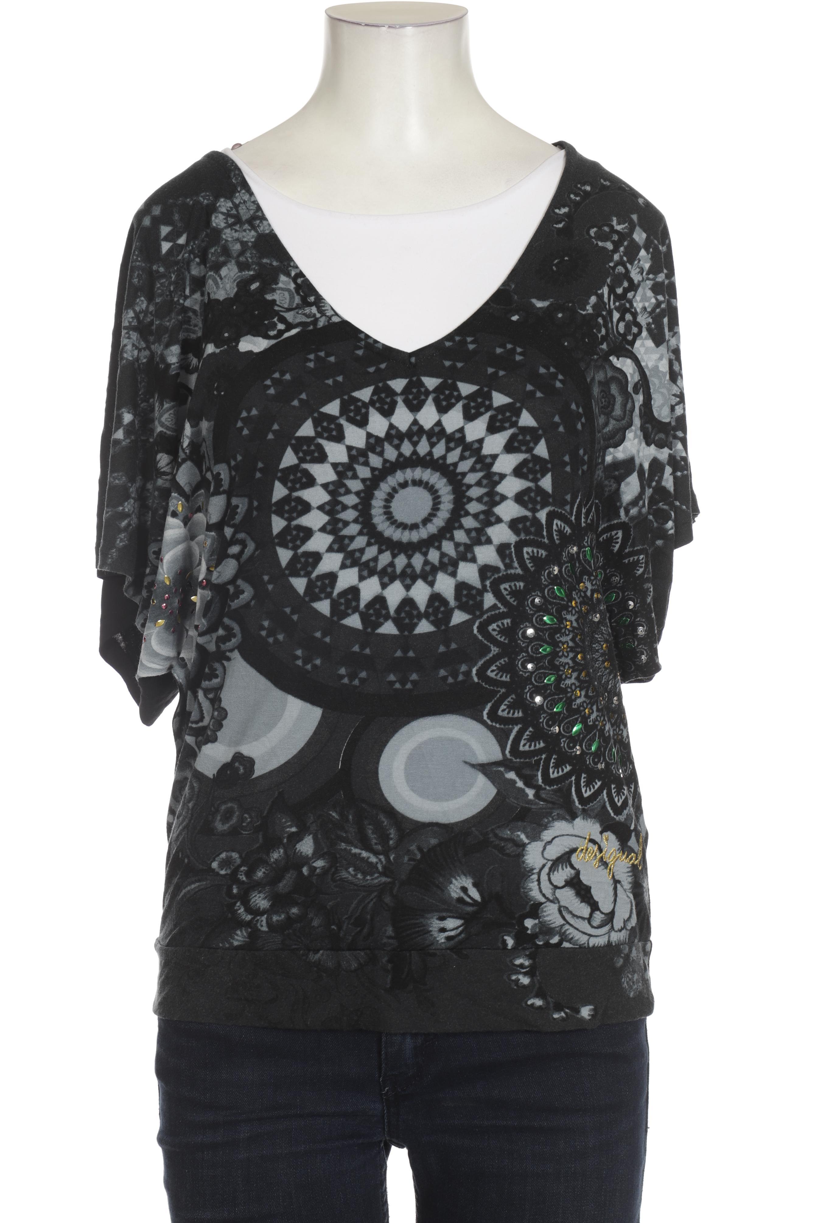 

Desigual Damen T-Shirt, grau, Gr. 36