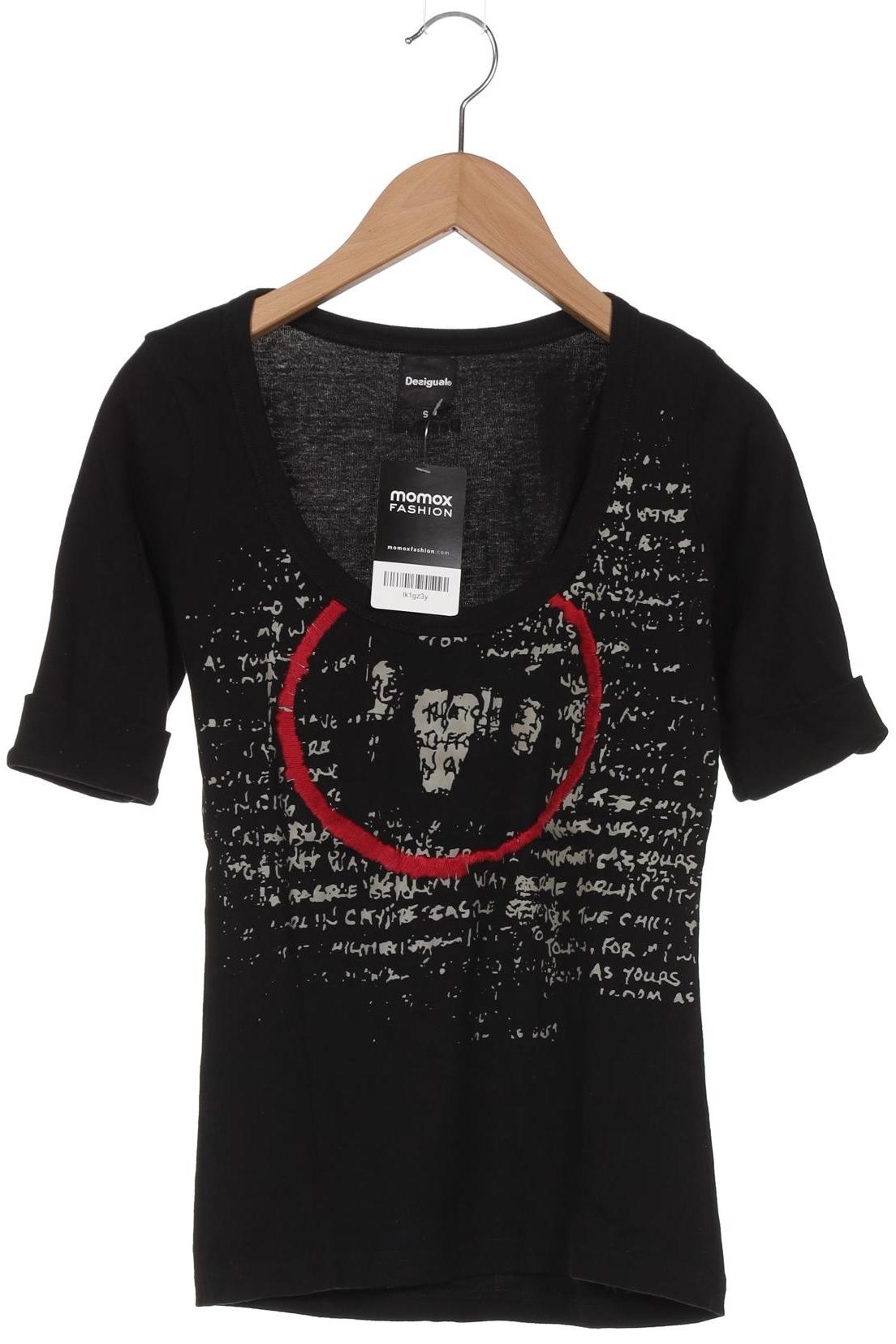 

Desigual Damen T-Shirt, schwarz, Gr. 36