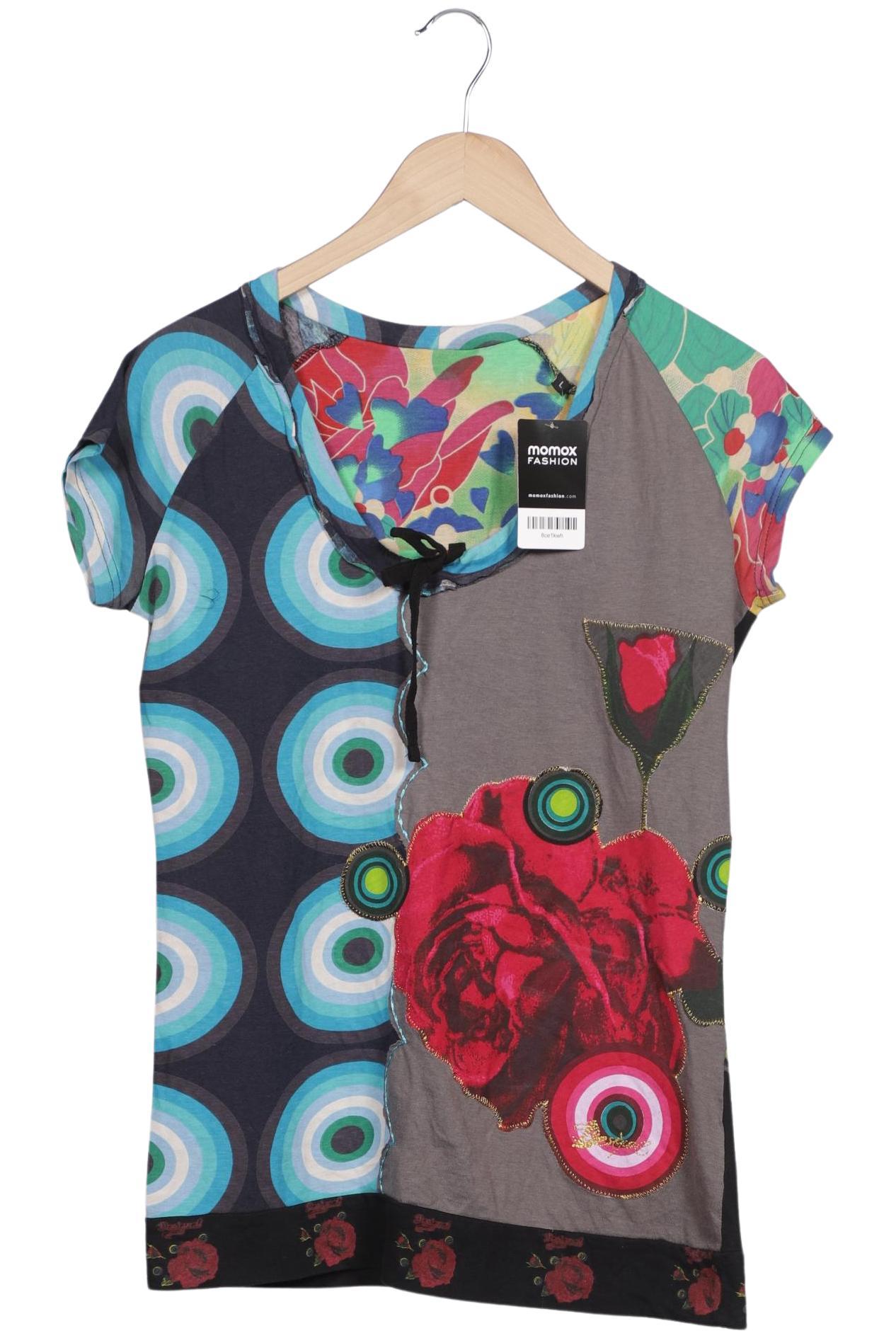 

Desigual Damen T-Shirt, mehrfarbig, Gr. 42