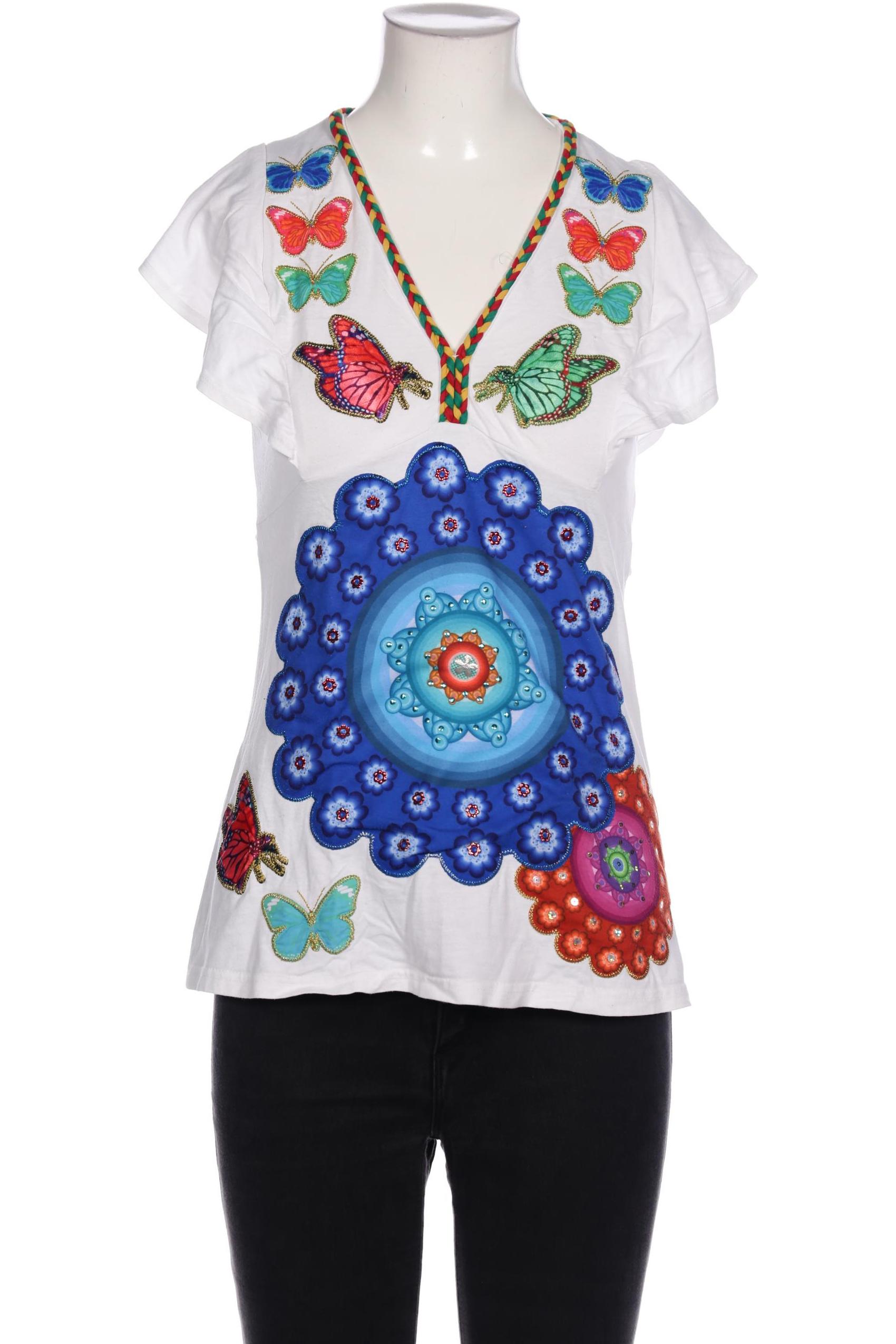 

Desigual Damen T-Shirt, weiß