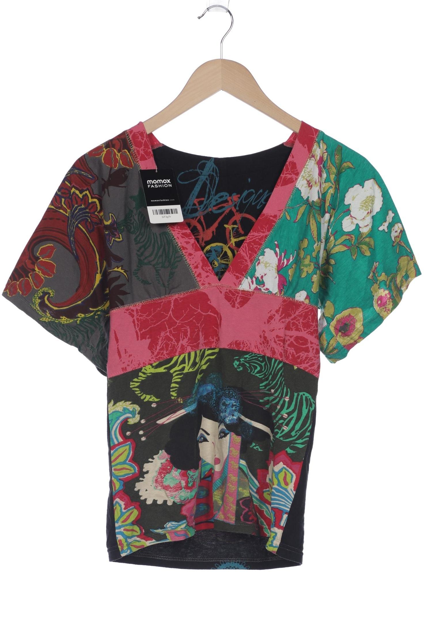 

Desigual Damen T-Shirt, mehrfarbig, Gr. 36